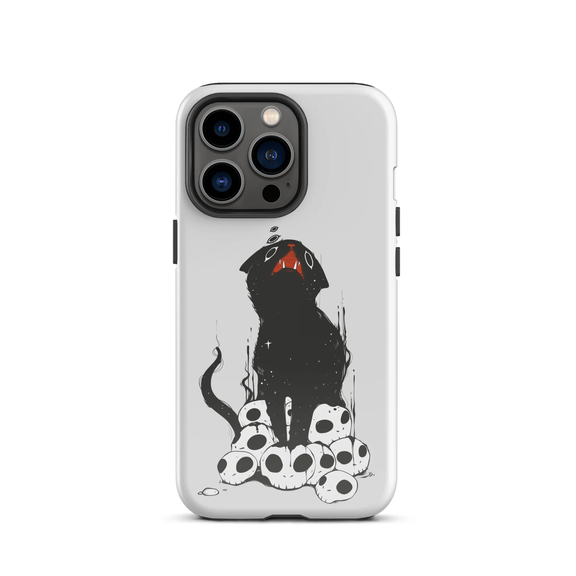 Cat And Skulls 2, Tough Case for iPhone® - Image 11