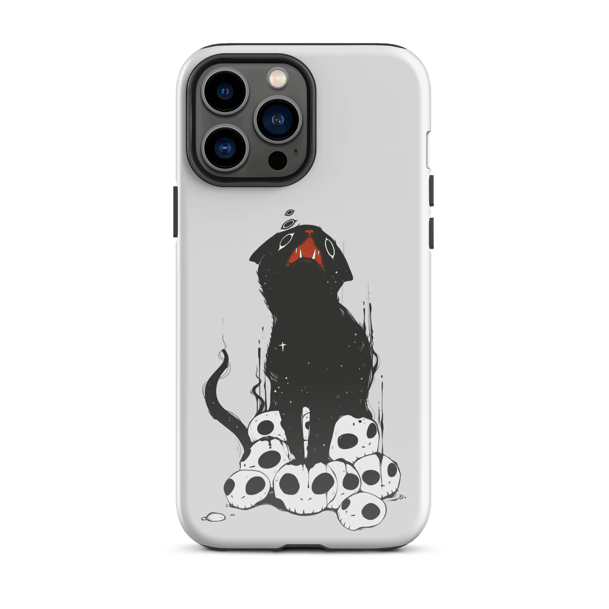 Cat And Skulls 2, Tough Case for iPhone® - Image 12