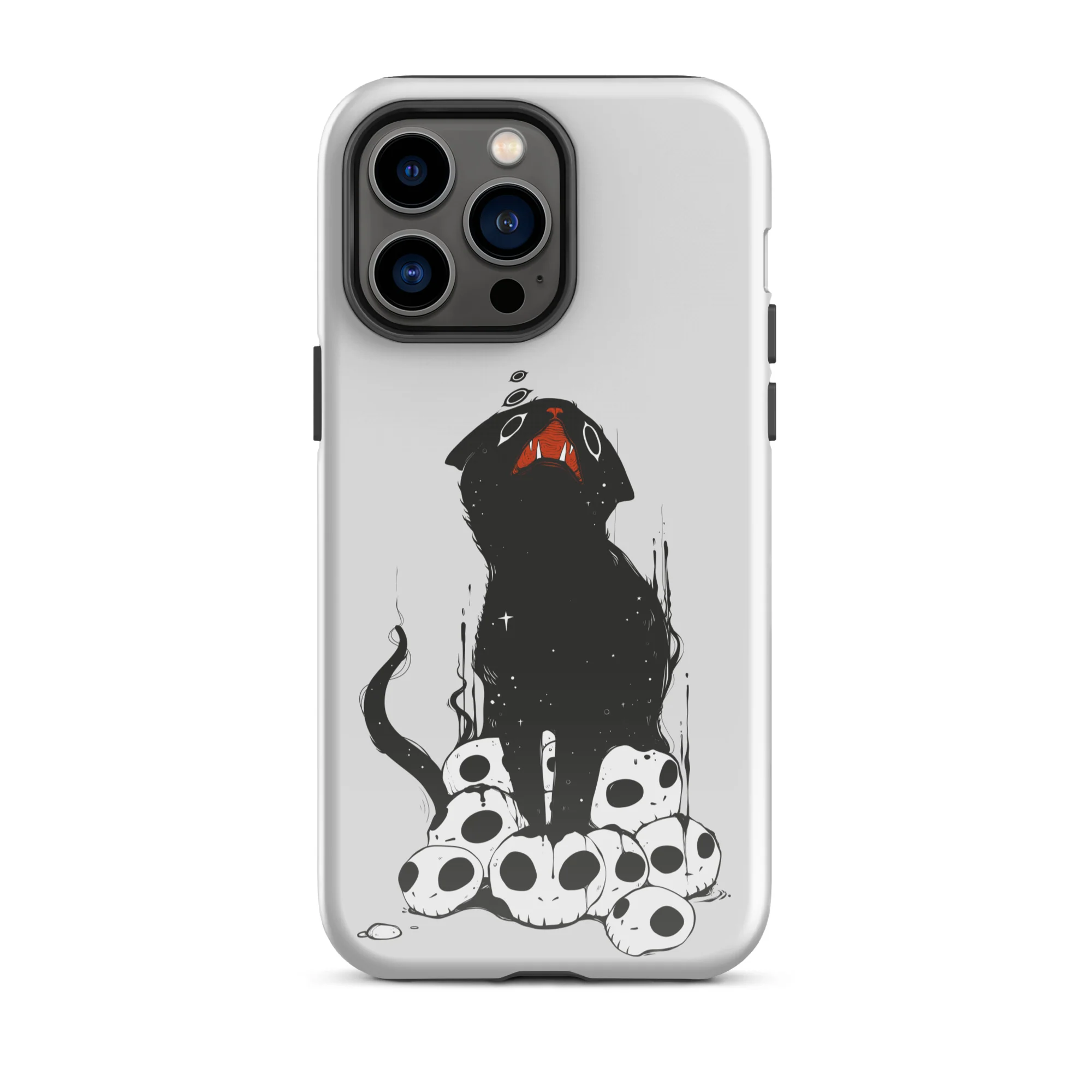 Cat And Skulls 2, Tough Case for iPhone® - Image 16
