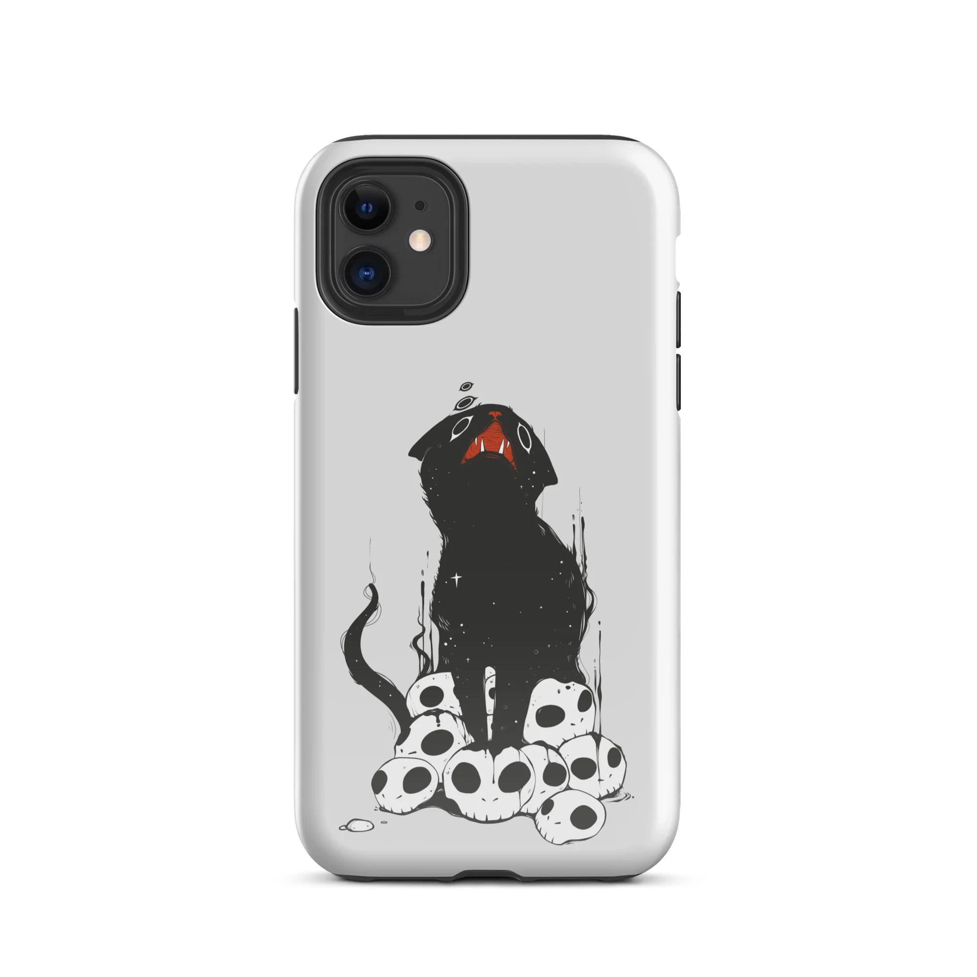 Cat And Skulls 2, Tough Case for iPhone® - Image 2