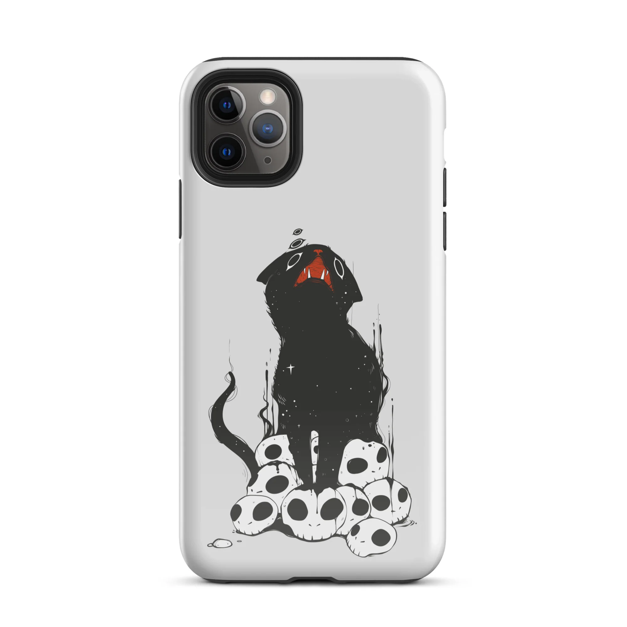 Cat And Skulls 2, Tough Case for iPhone® - Image 4