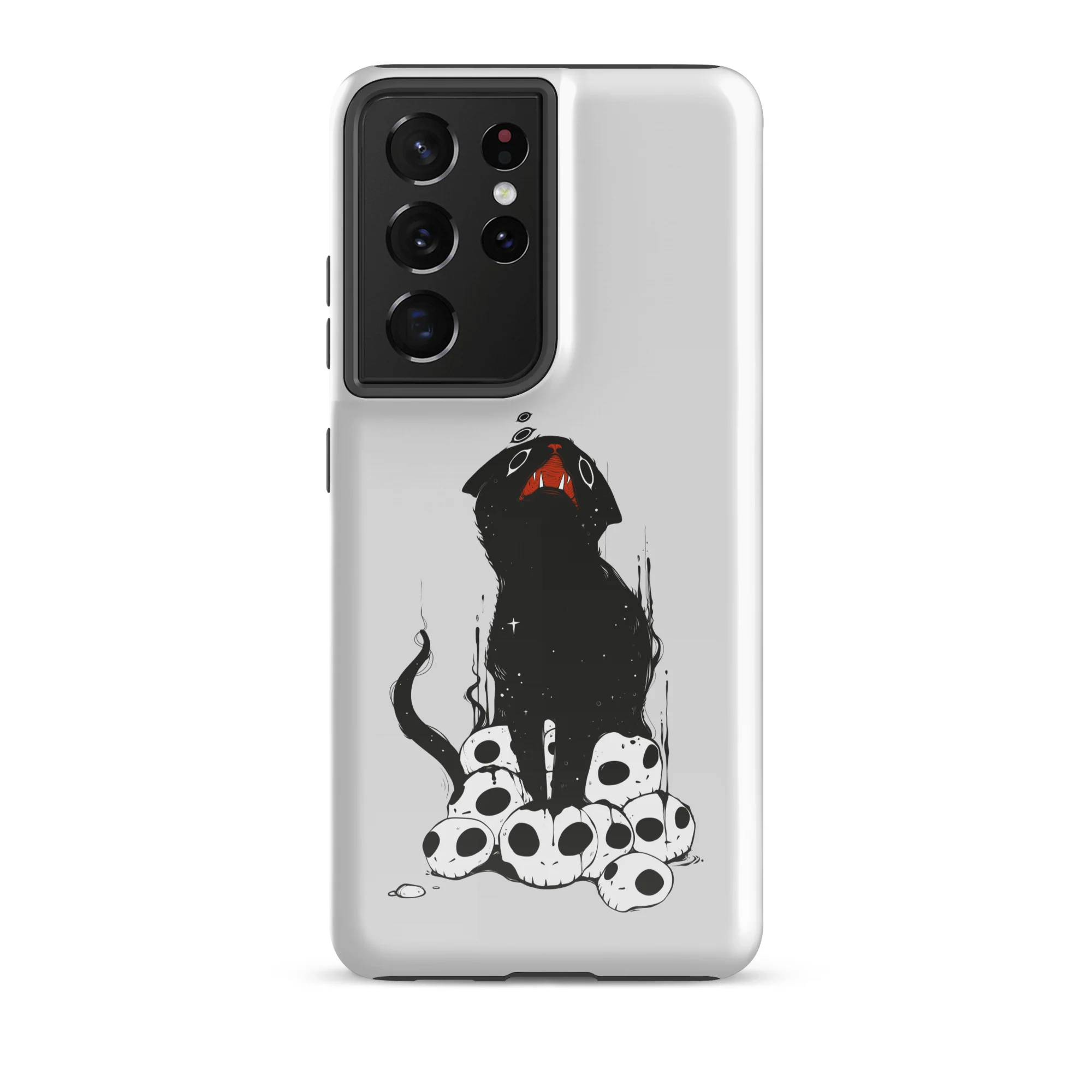 Cat And Skulls 2, Tough case for Samsung® - Image 8