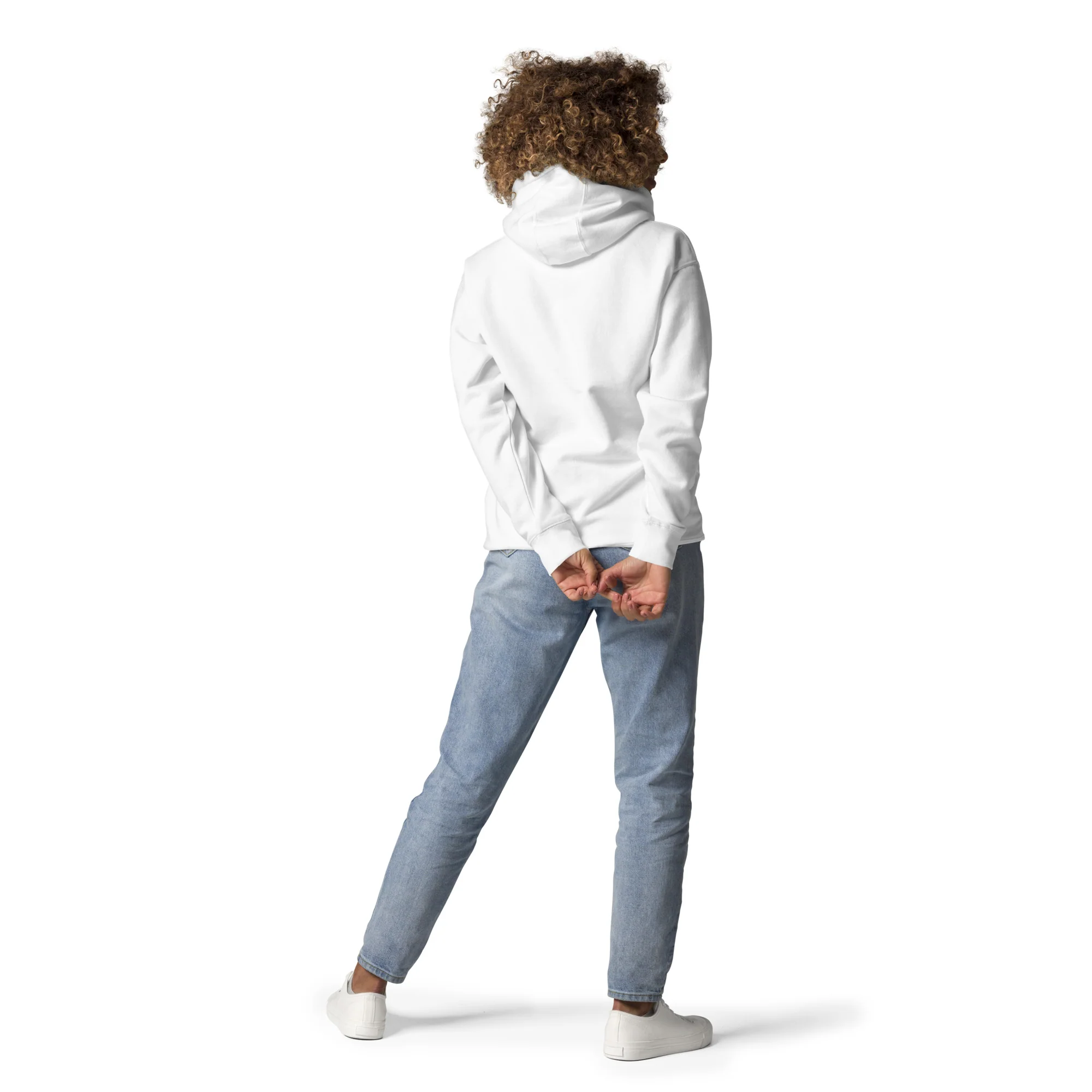 Cat And Skulls 2, Unisex Hoodie - Image 8