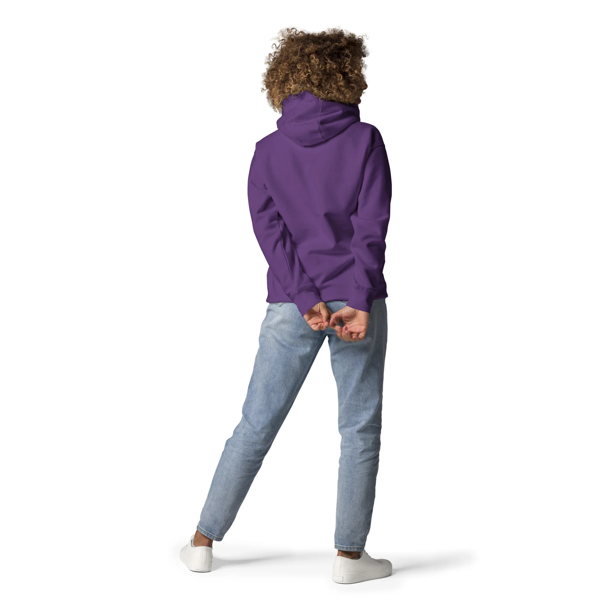 Cat And Skulls 2, Unisex Hoodie - Image 8