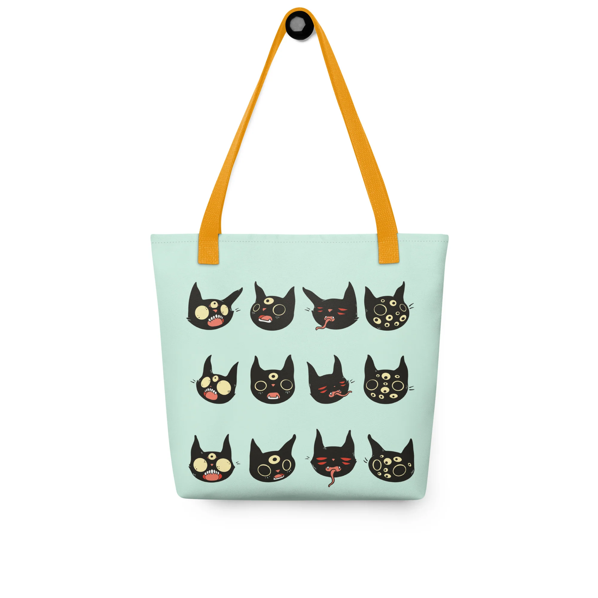 Cat Faces, Tote Bag - Image 5