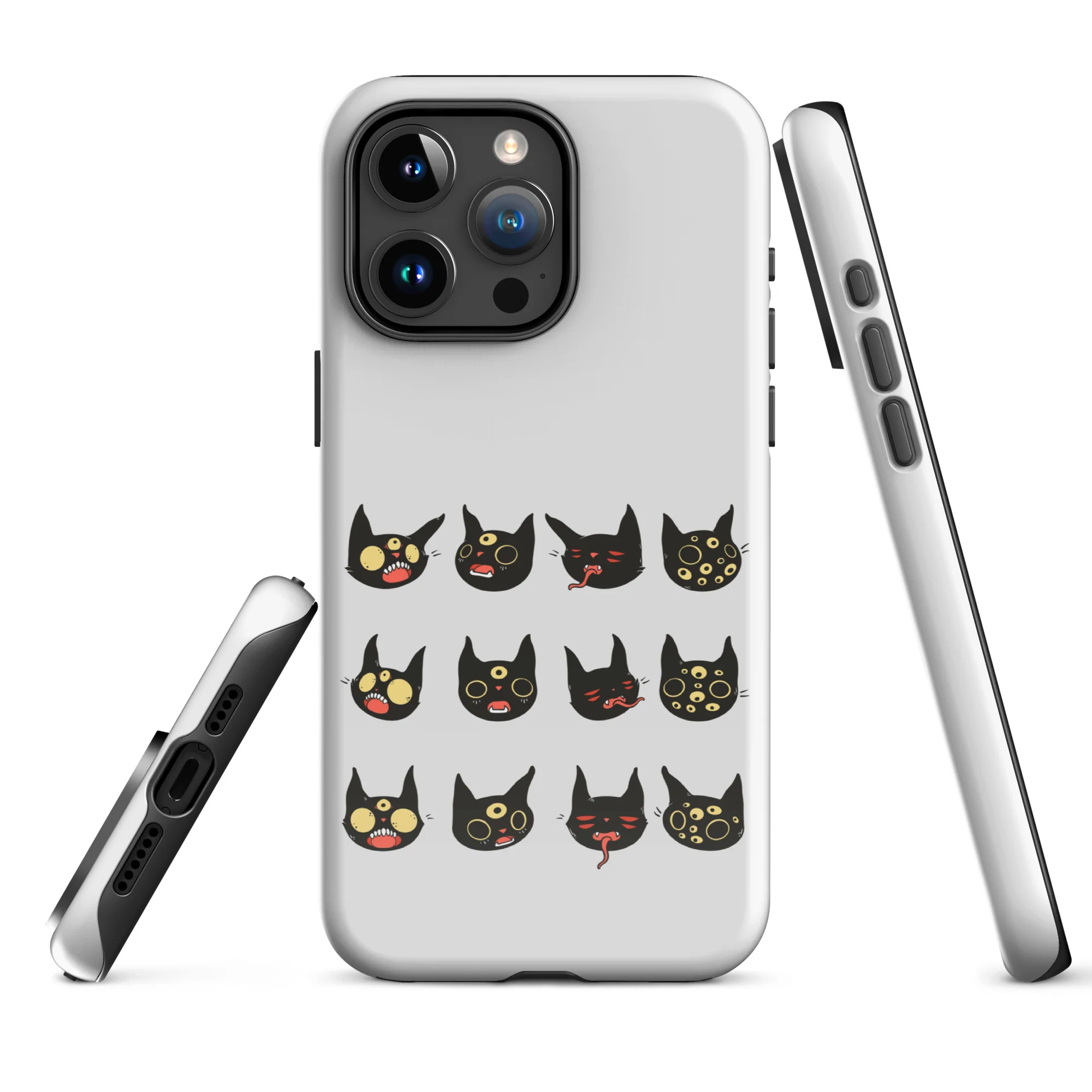 Cat Faces, Tough Case for iPhone® - Image 4