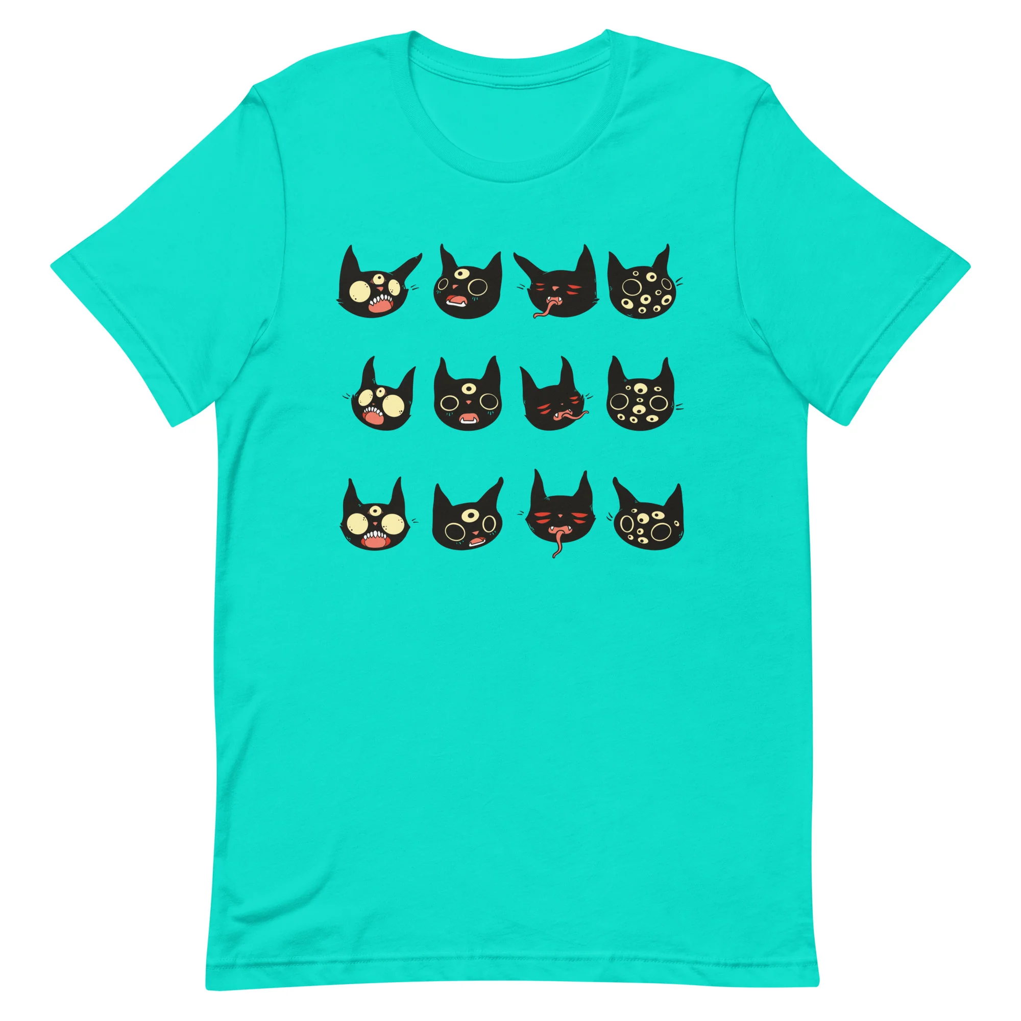 Cat Faces, Unisex T-Shirt