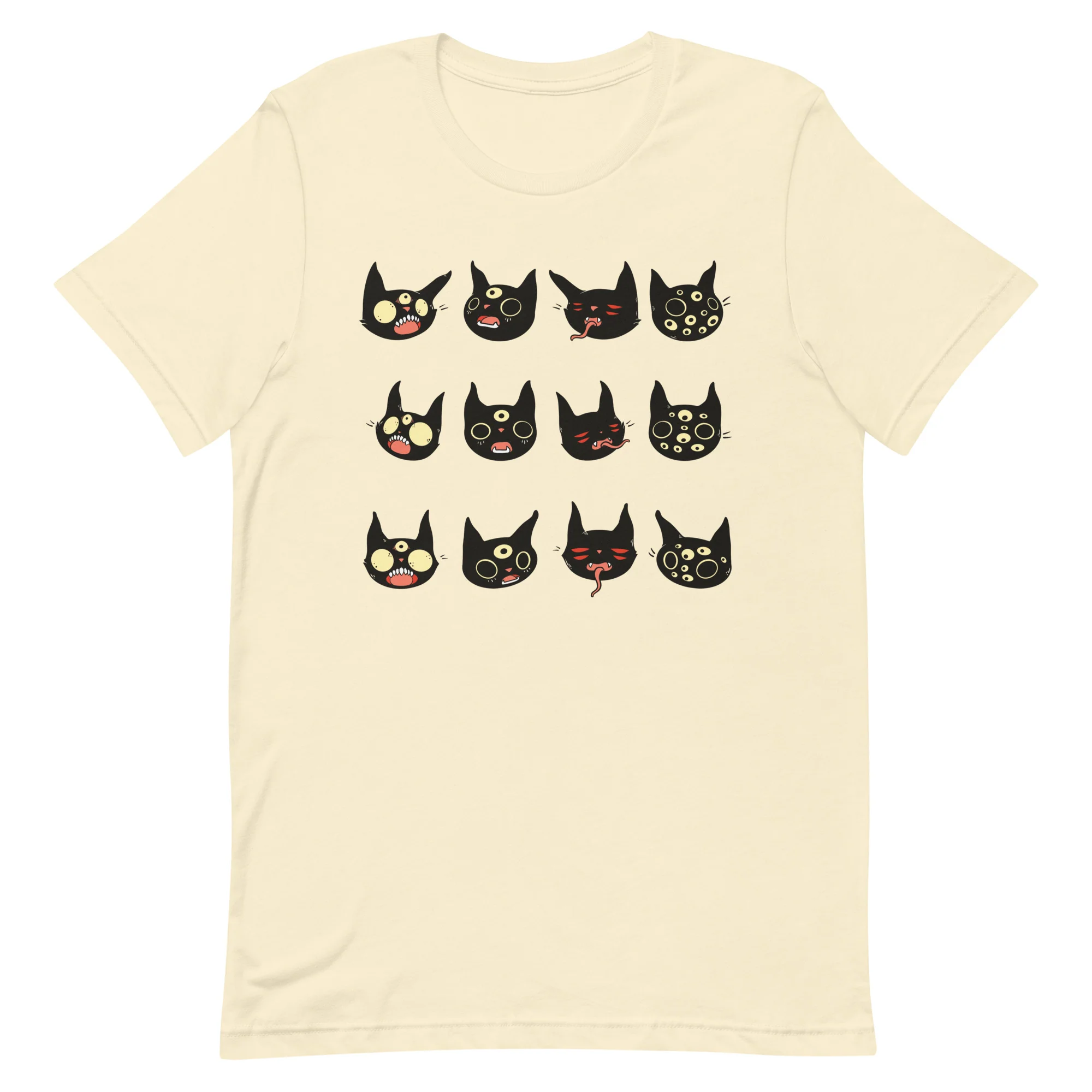 Cat Faces, Unisex T-Shirt - Image 2