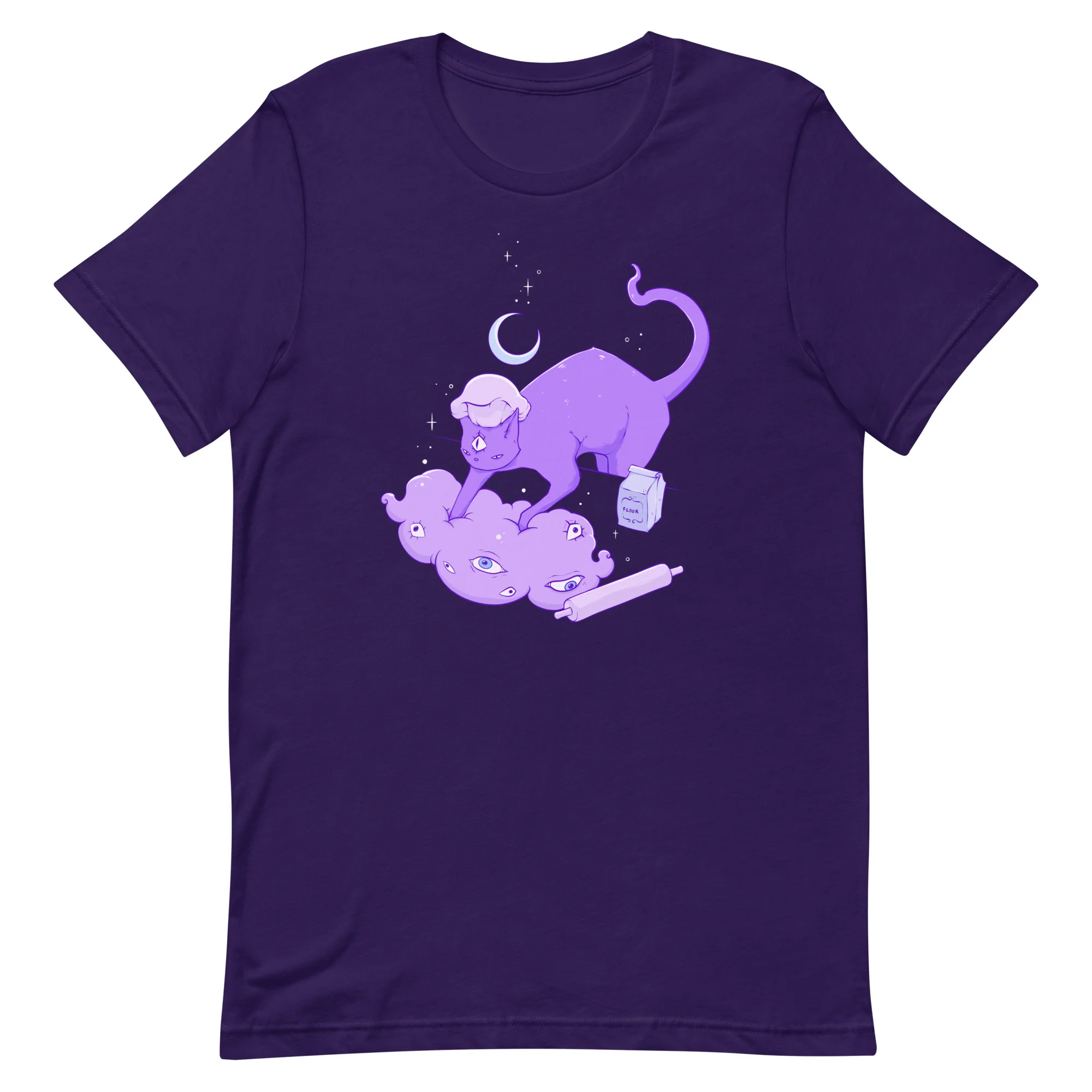 Cat Making Biscuits, Unisex T-Shirt