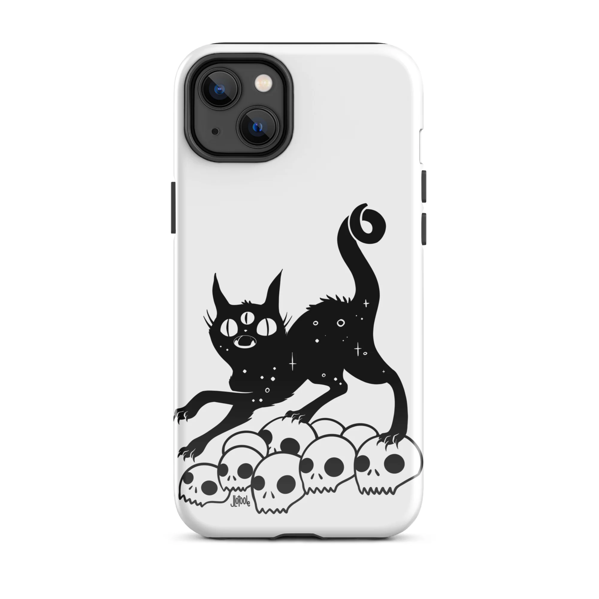 Cat On Skulls, Tough Case For iPhone® - Image 16
