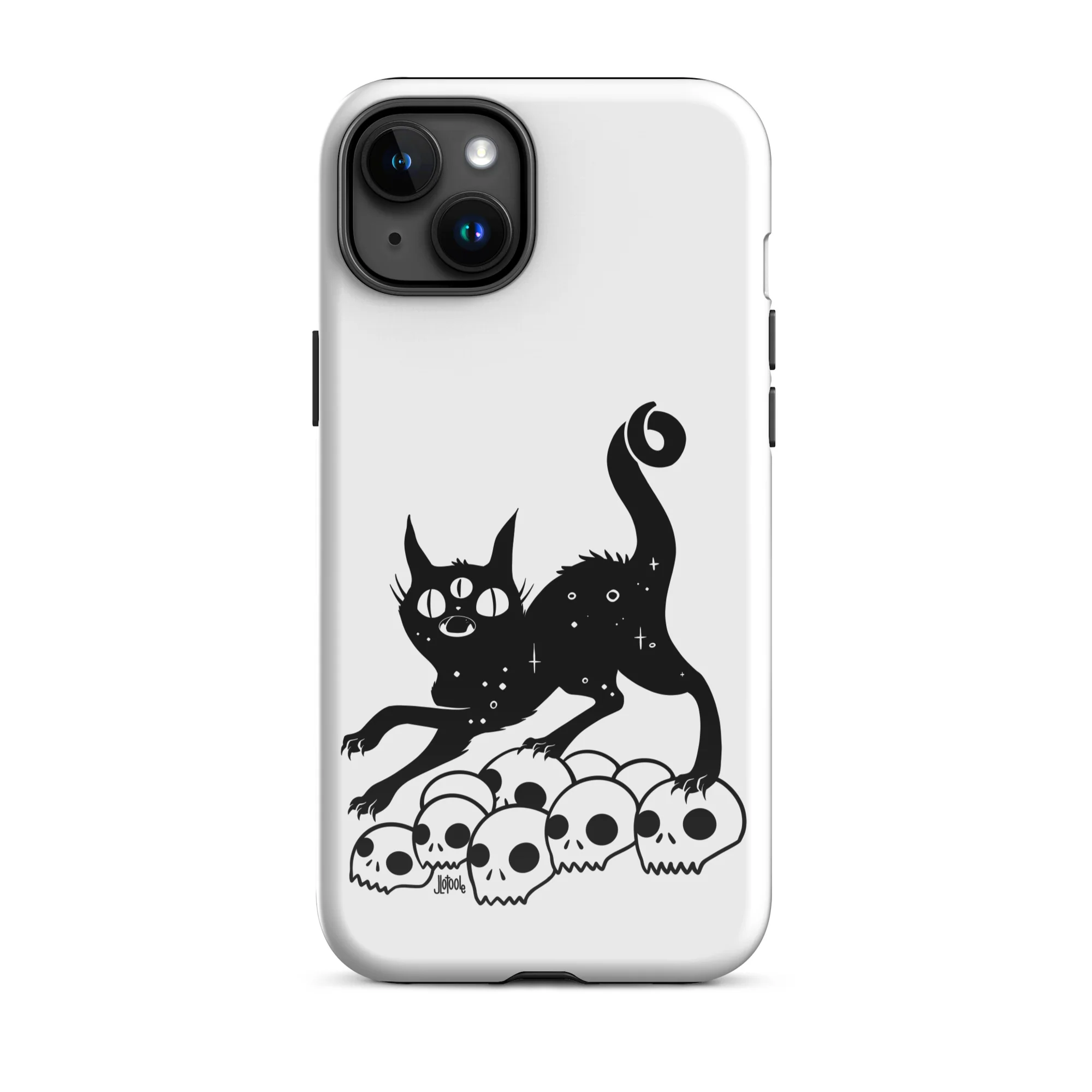 Cat On Skulls, Tough Case For iPhone® - Image 20