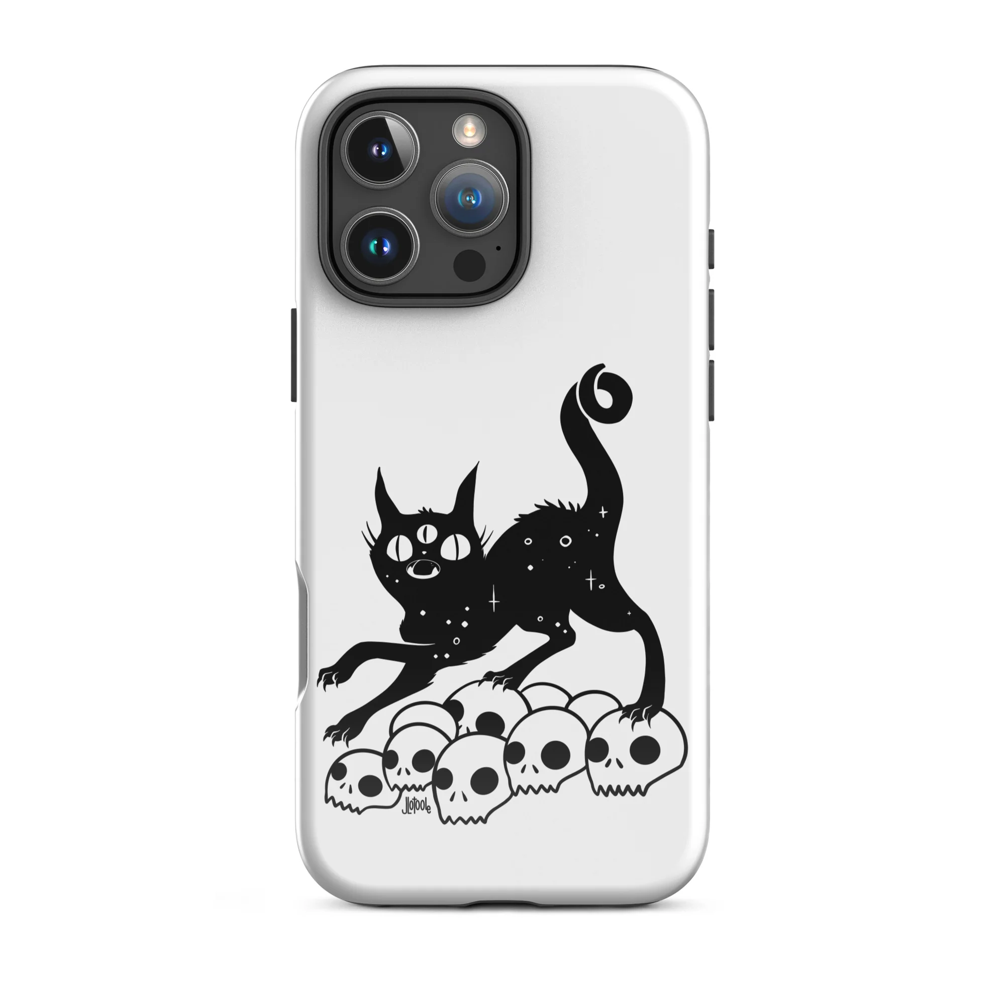 Cat On Skulls, Tough Case For iPhone® - Image 23