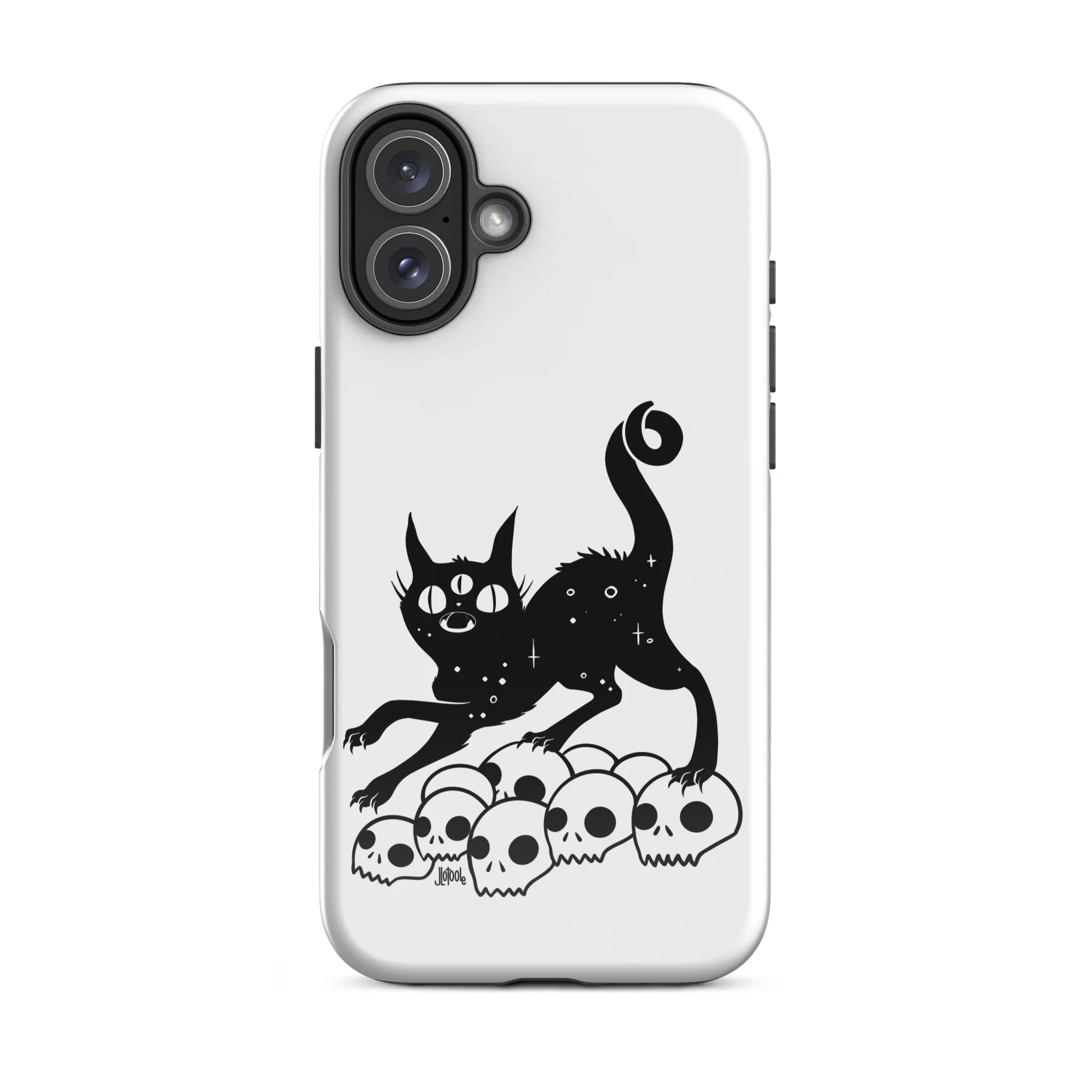 Cat On Skulls, Tough Case For iPhone® - Image 25