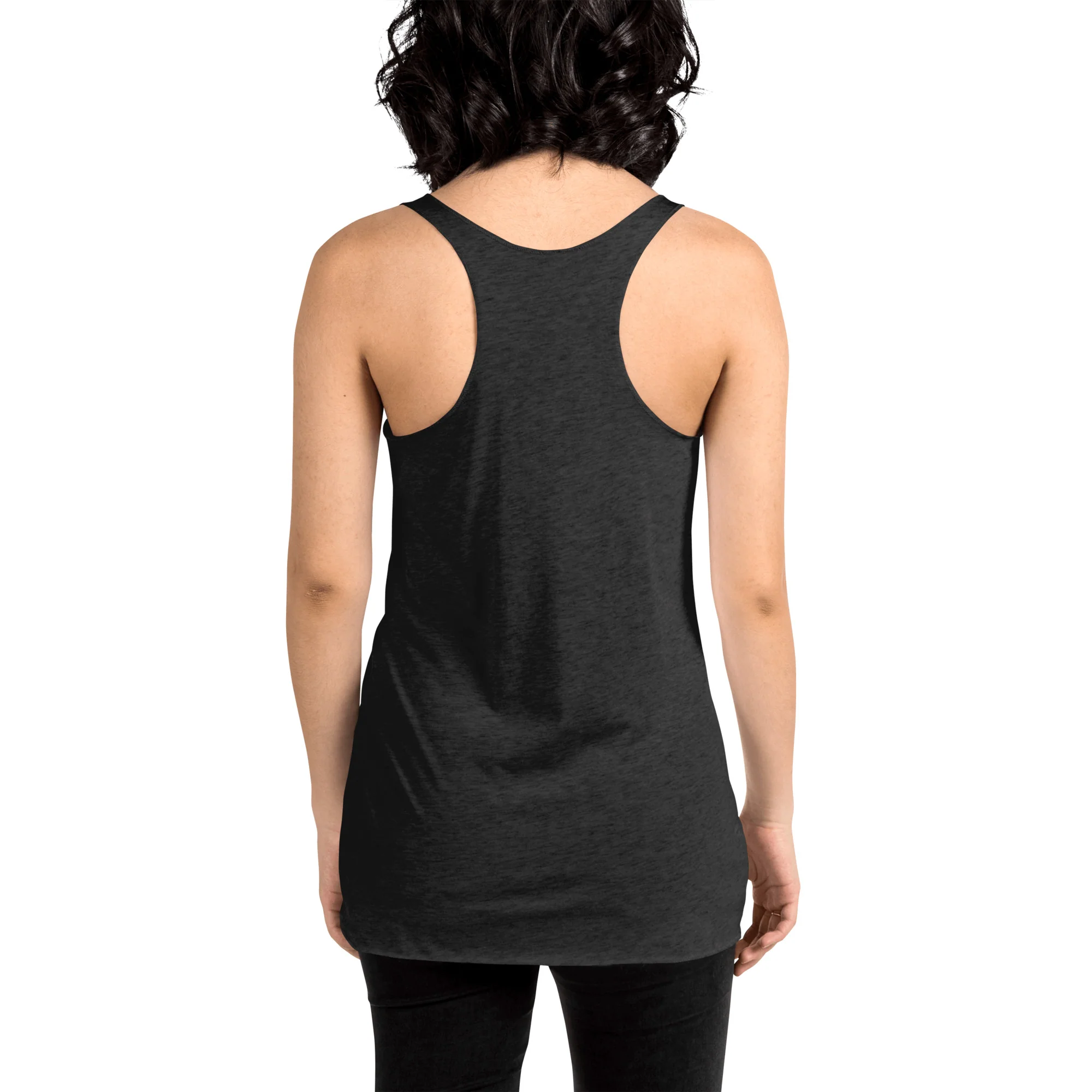 Cat Phases, Racerback Tank Top - Image 3