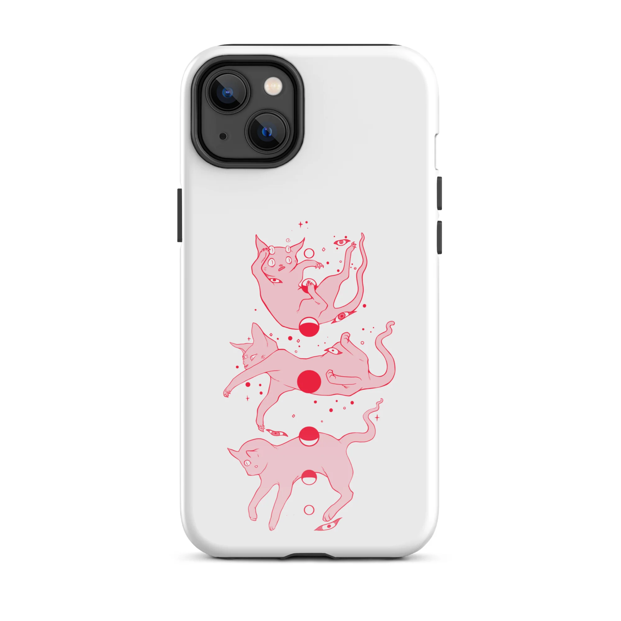 Cat Phases, Tough Case for iPhone® - Image 14