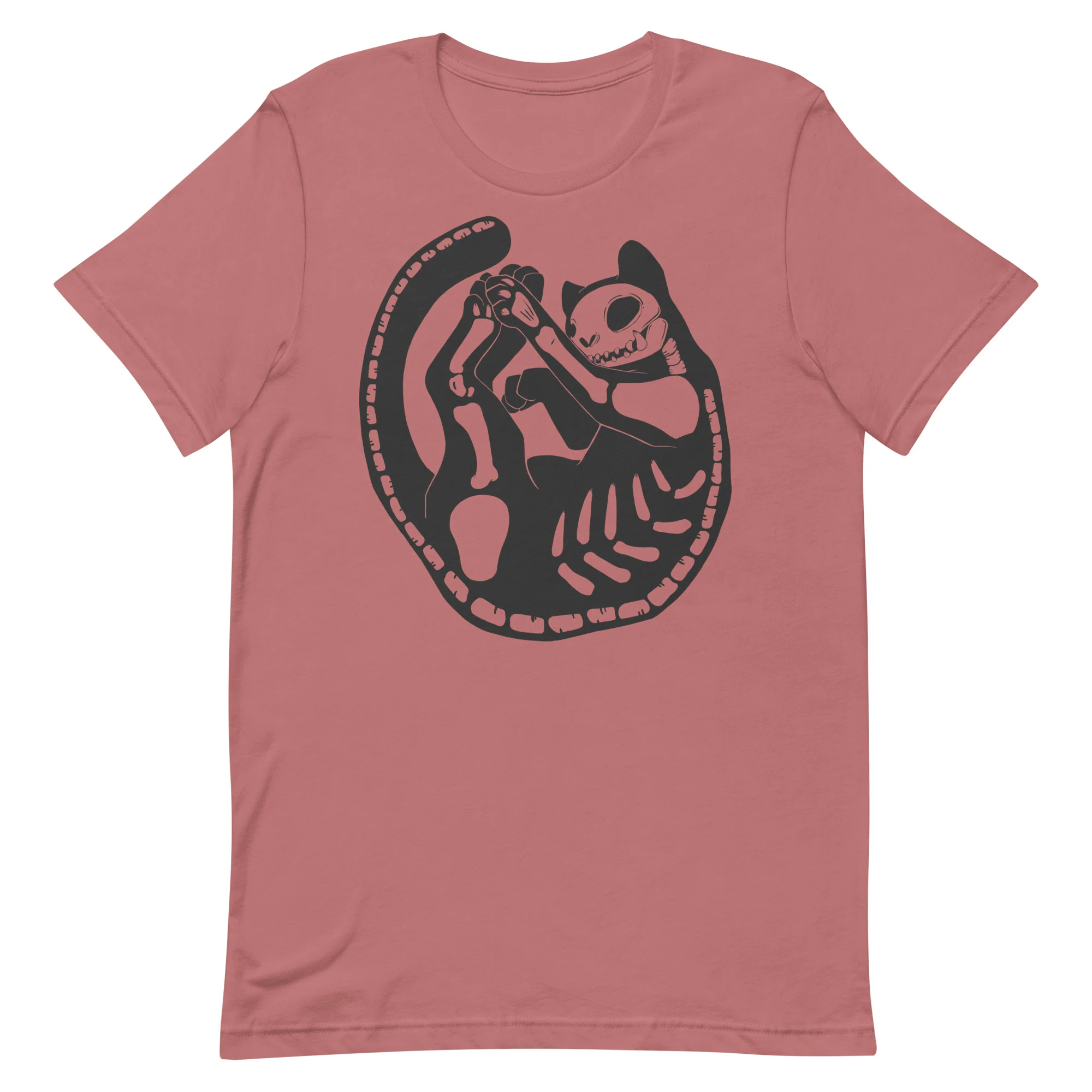 Cat Skeleton, Unisex T-Shirt