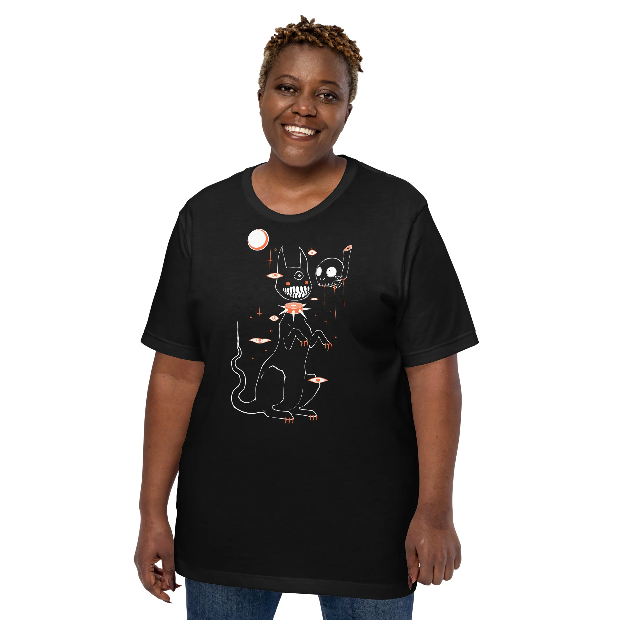Cat Treat, Unisex T-Shirt - Image 3