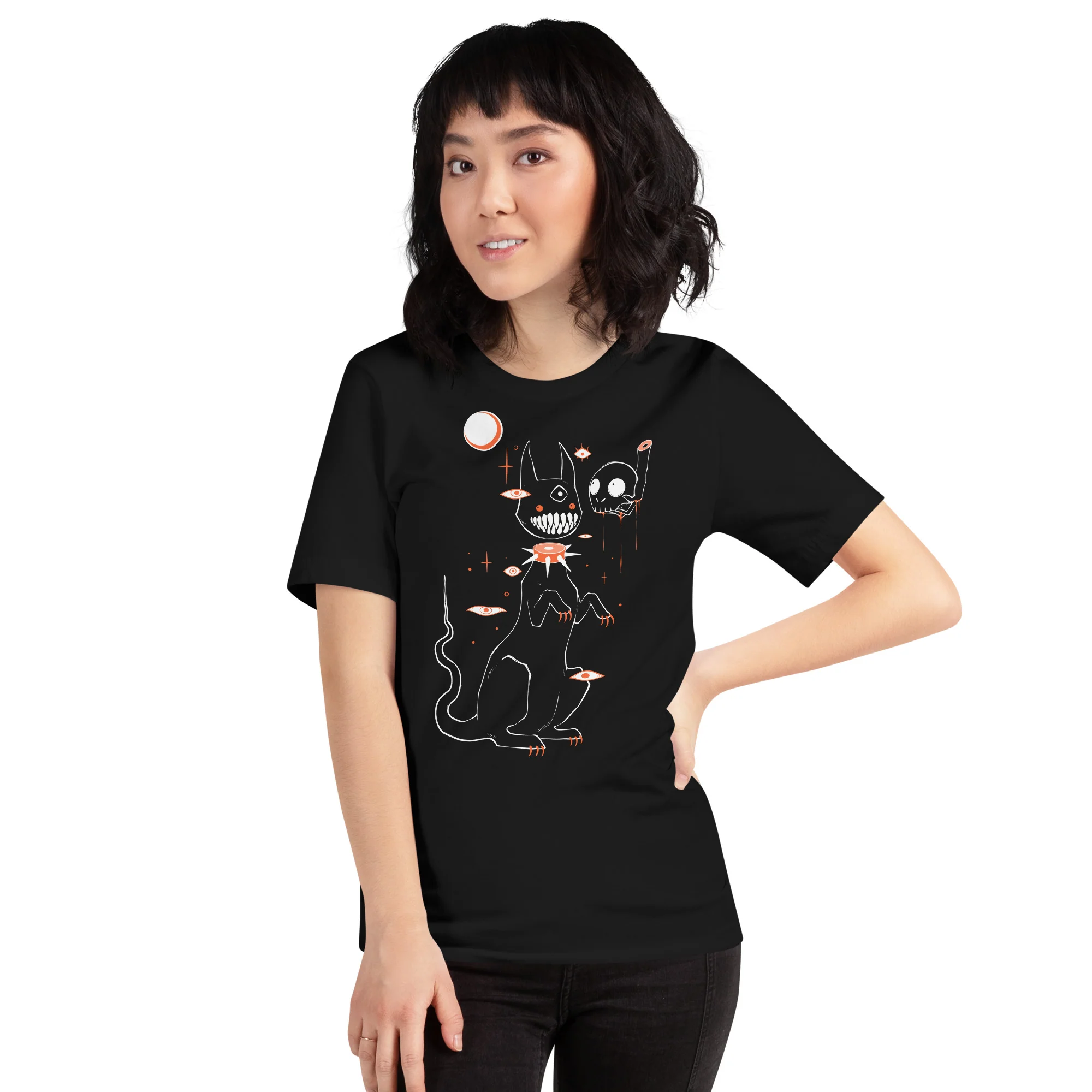 Cat Treat, Unisex T-Shirt - Image 4