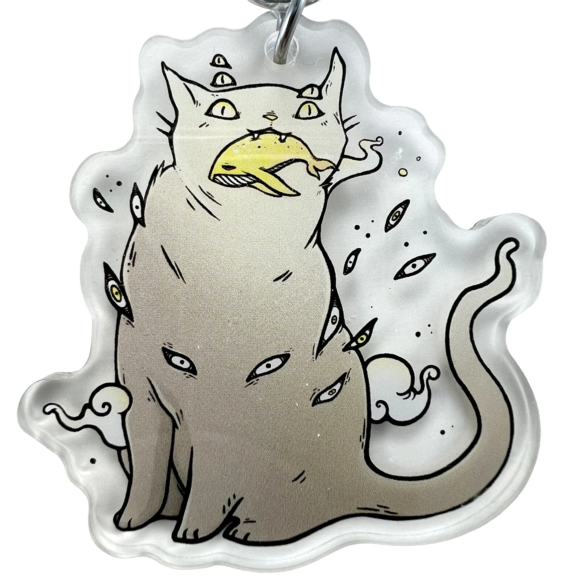 Cat & Whale, Keychain - Image 3