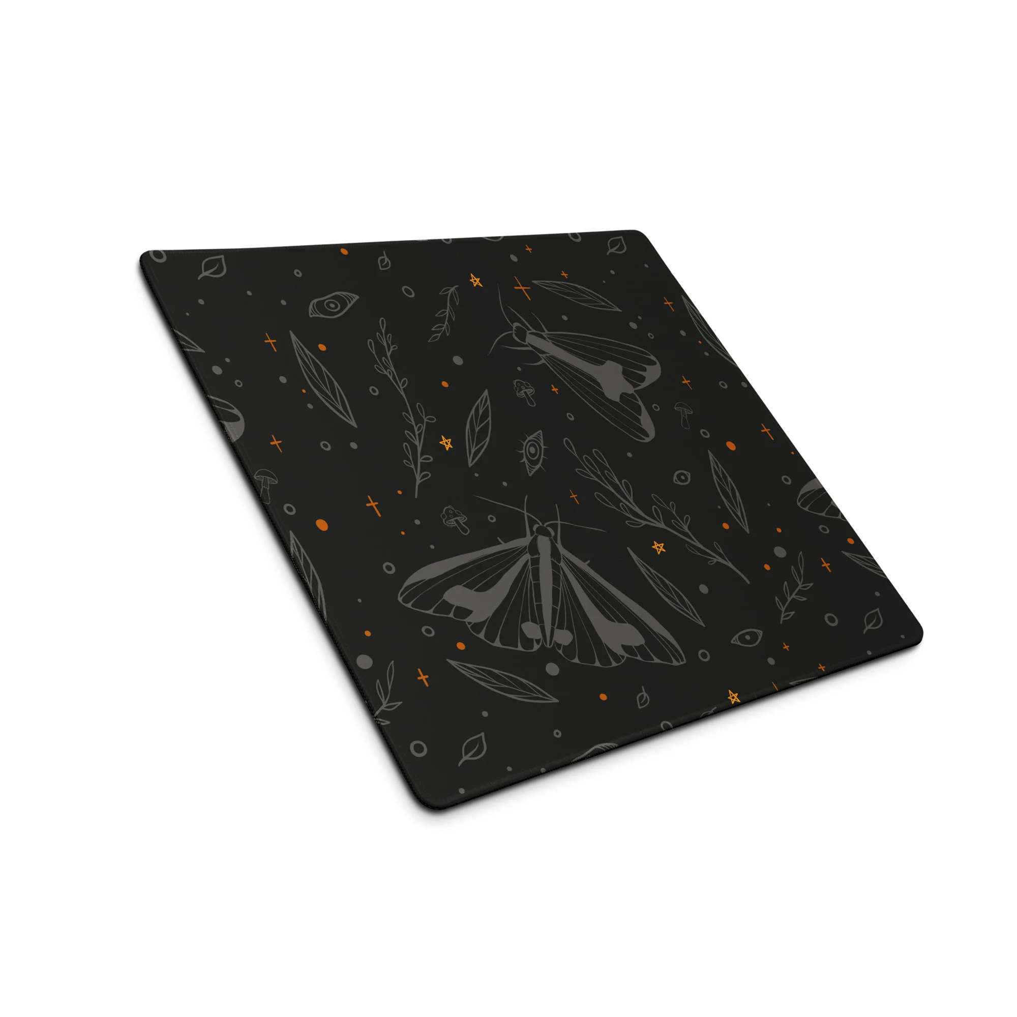 Clymene Moth, Dark, Gaming Mouse Pad - Image 4