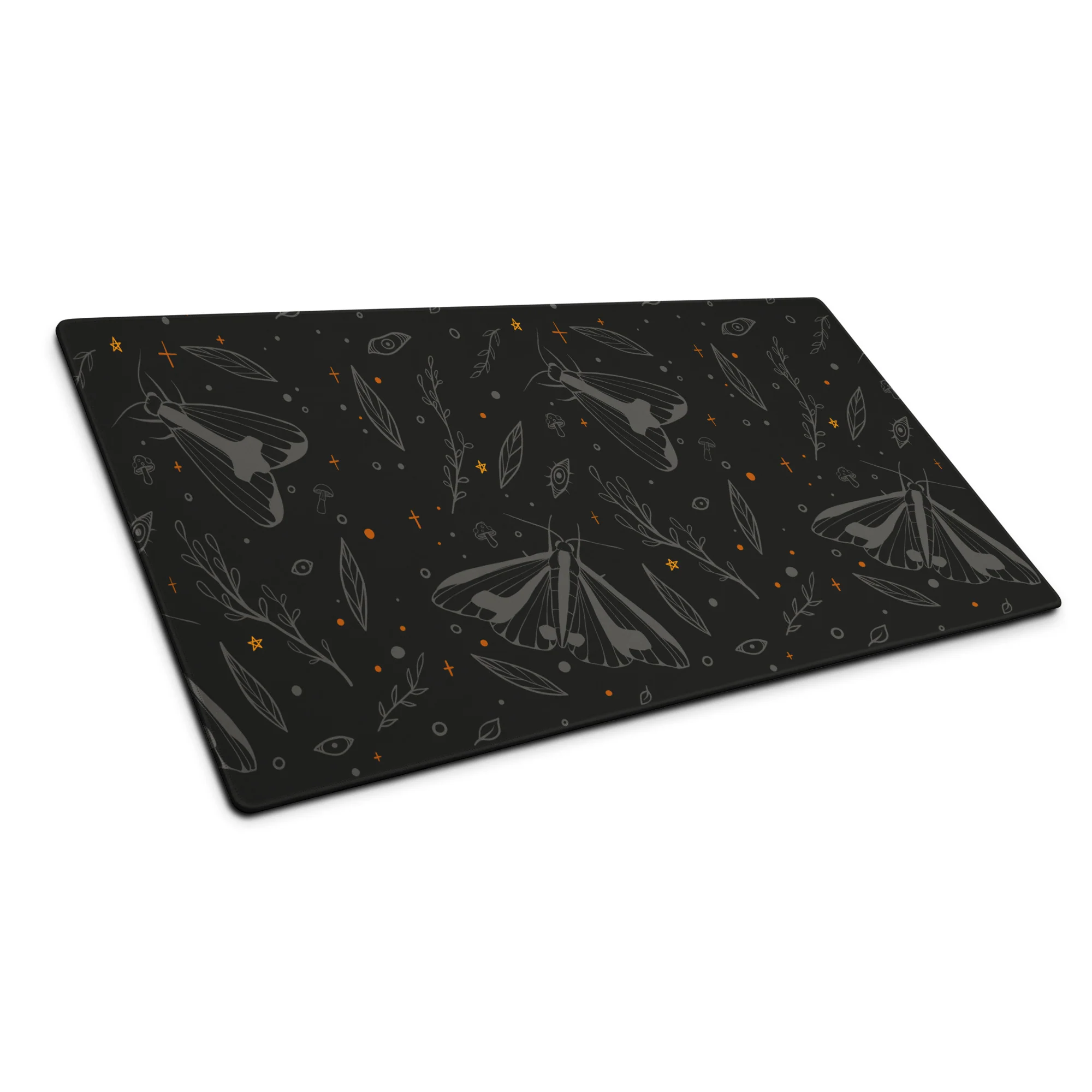 Clymene Moth, Dark, Gaming Mouse Pad - Image 7