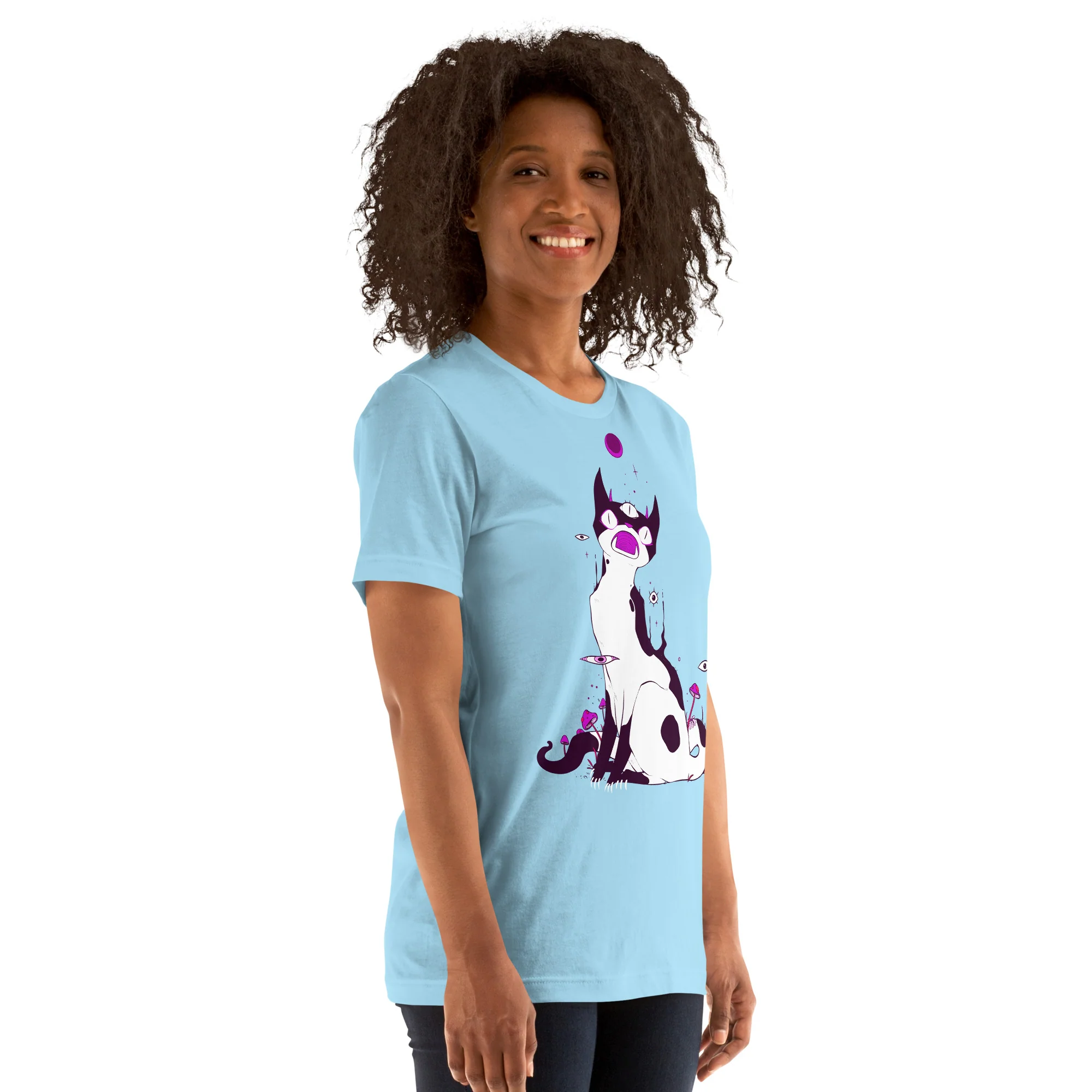Cow Cat, Unisex T-Shirt - Image 7