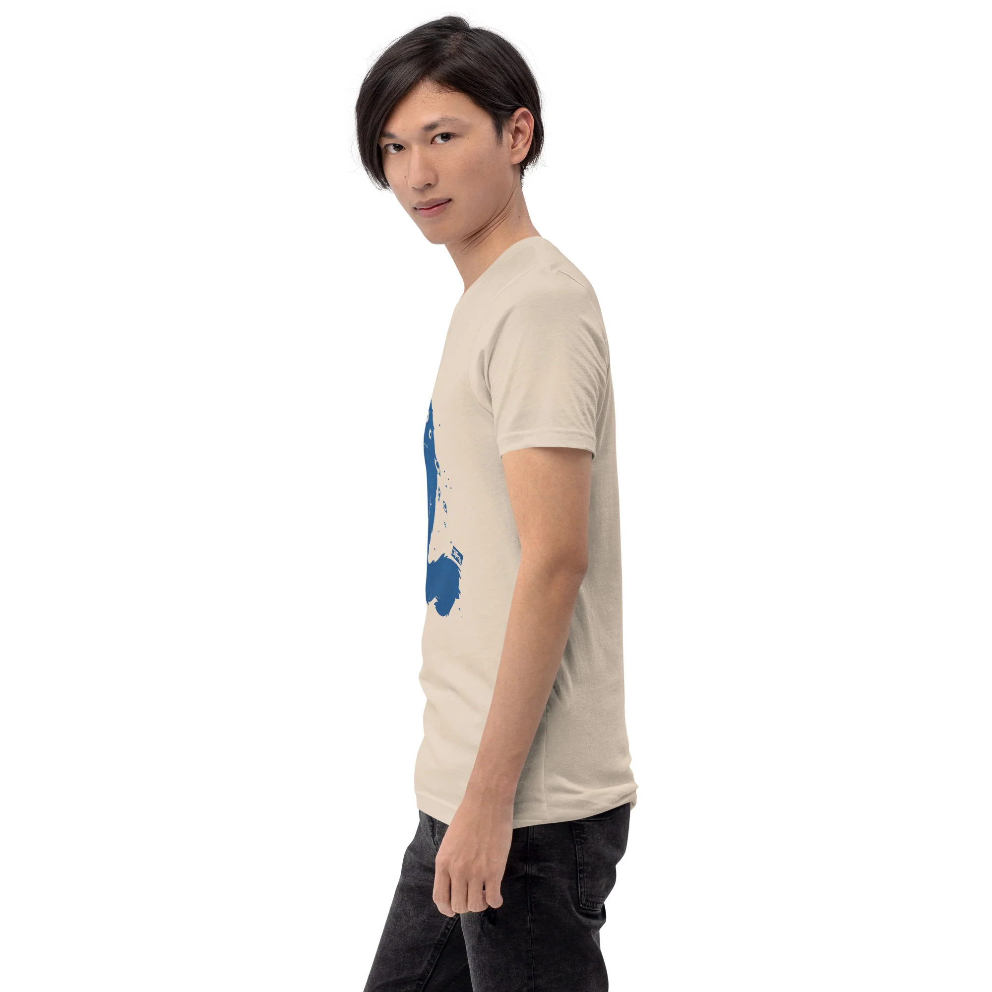 Creepy Cute Cat, Unisex T-Shirt - Image 9