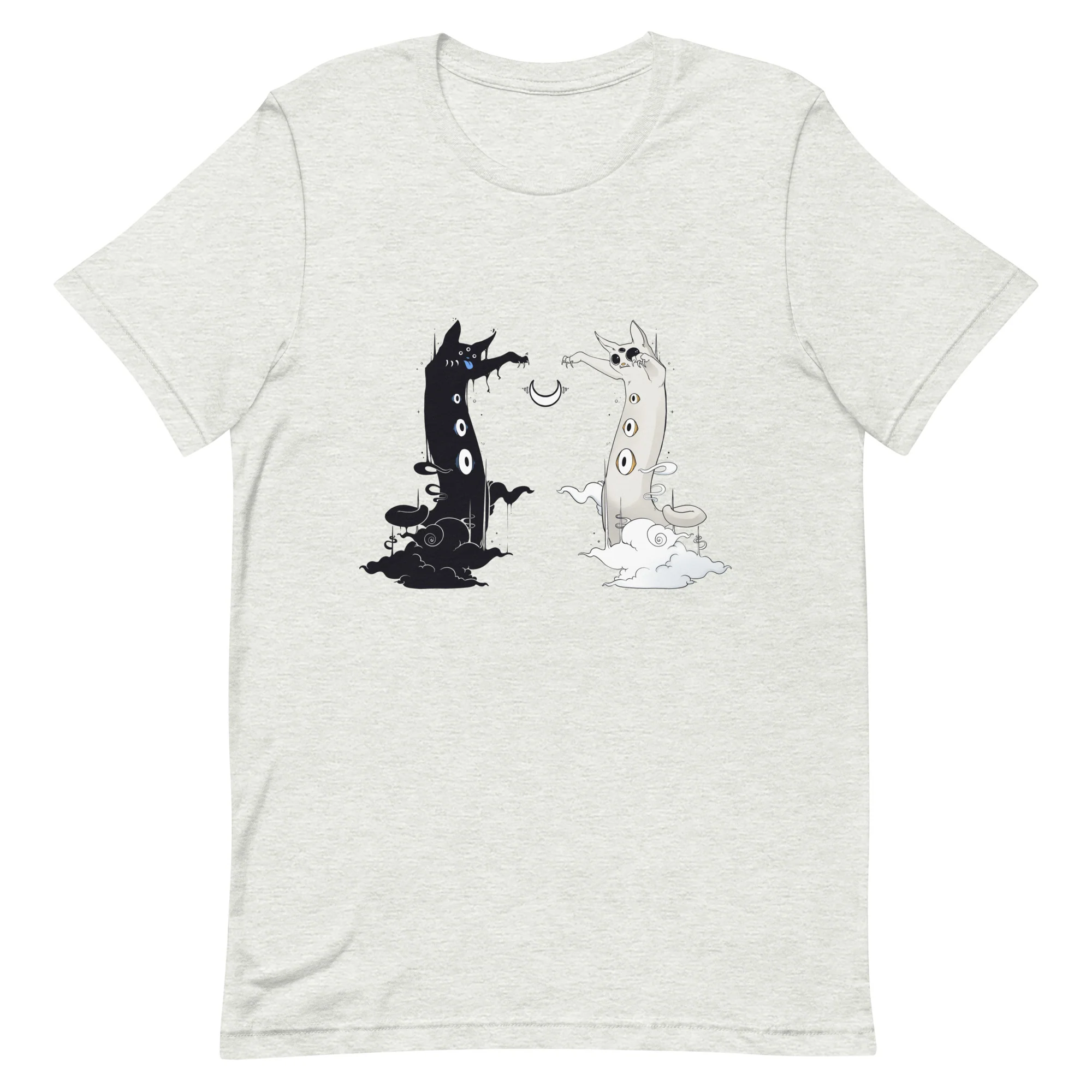 Dark And Light Cats, Unisex T-Shirt