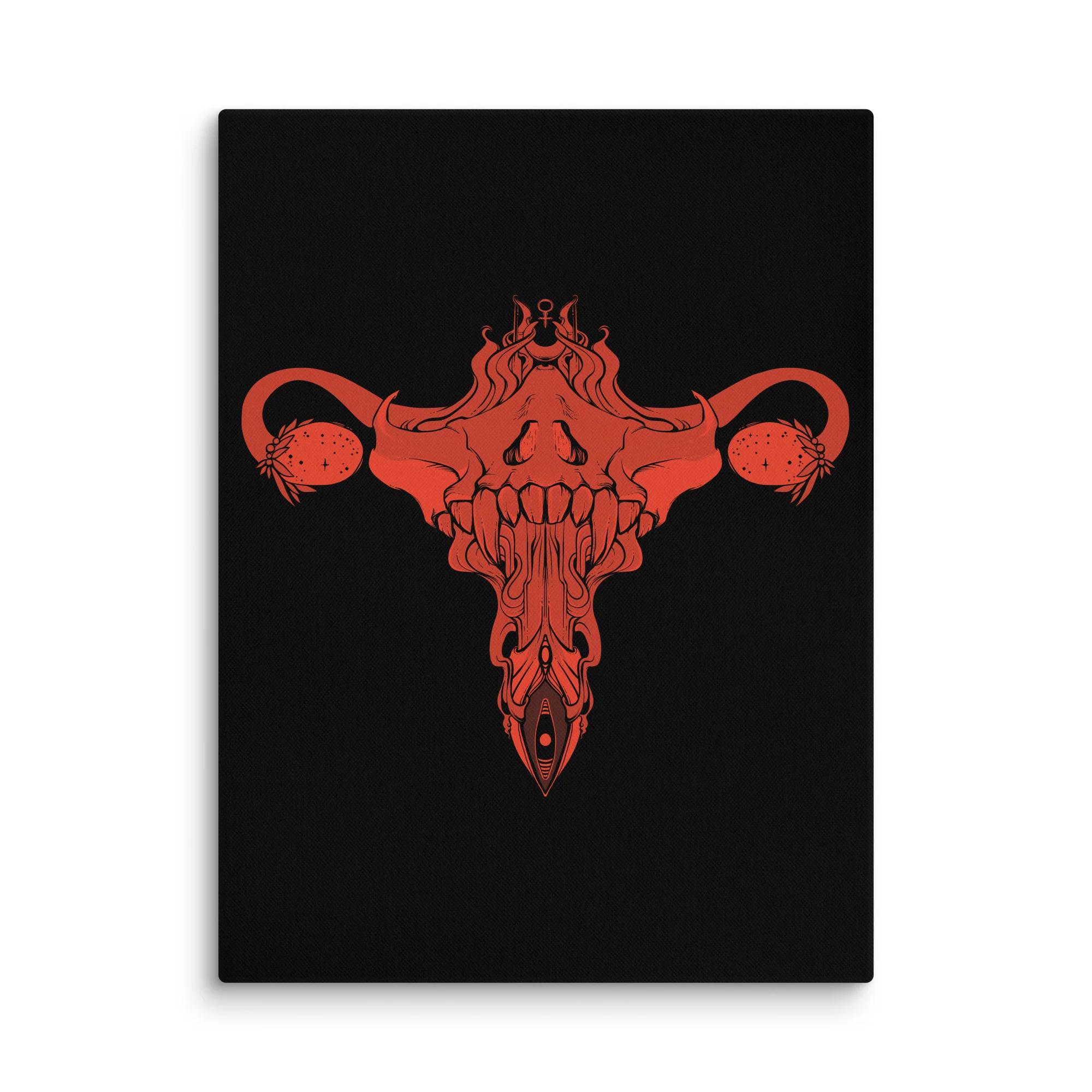 Death Metal Uterus, Canvas Print - Image 5