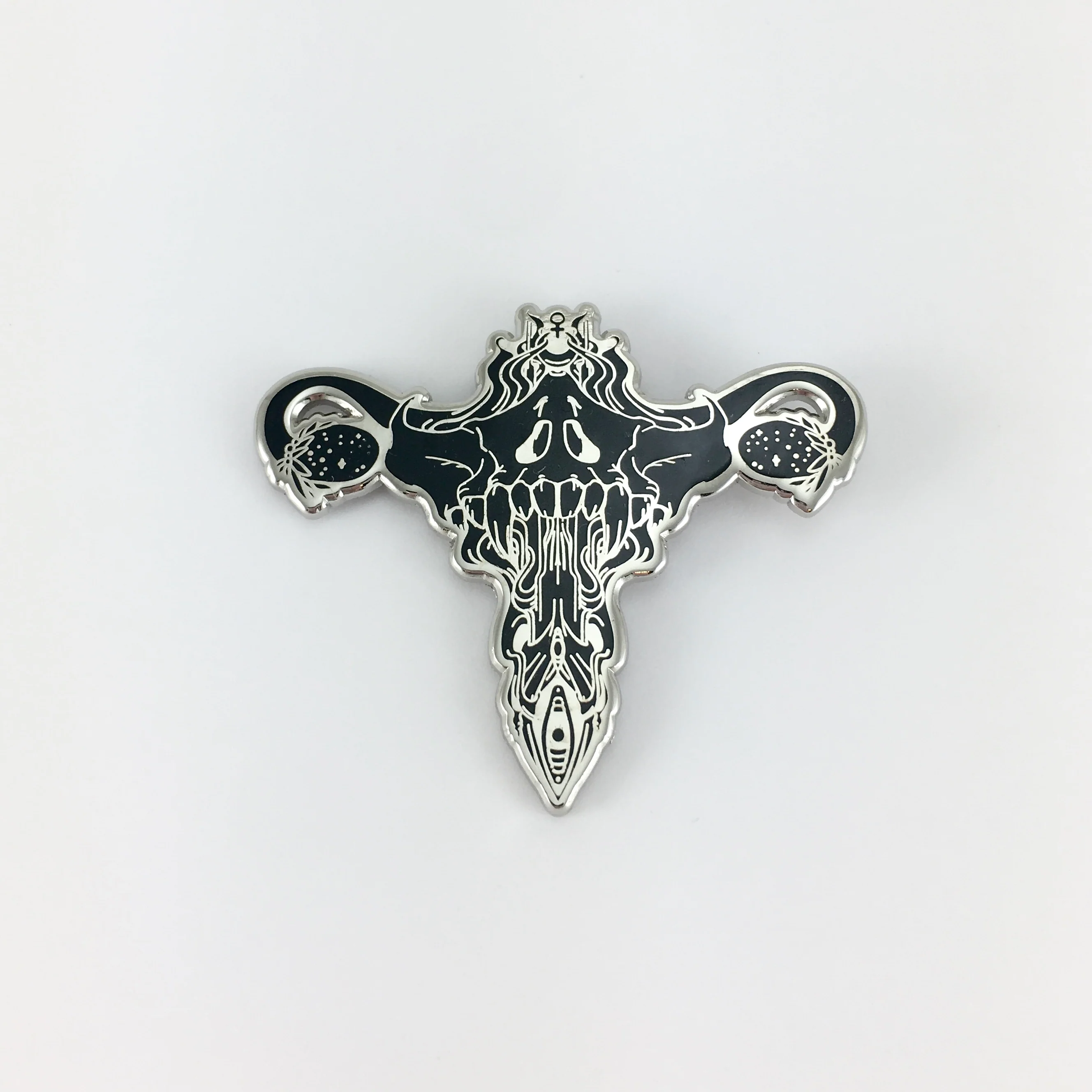 Death Metal Uterus, Enamel Pin - Image 6