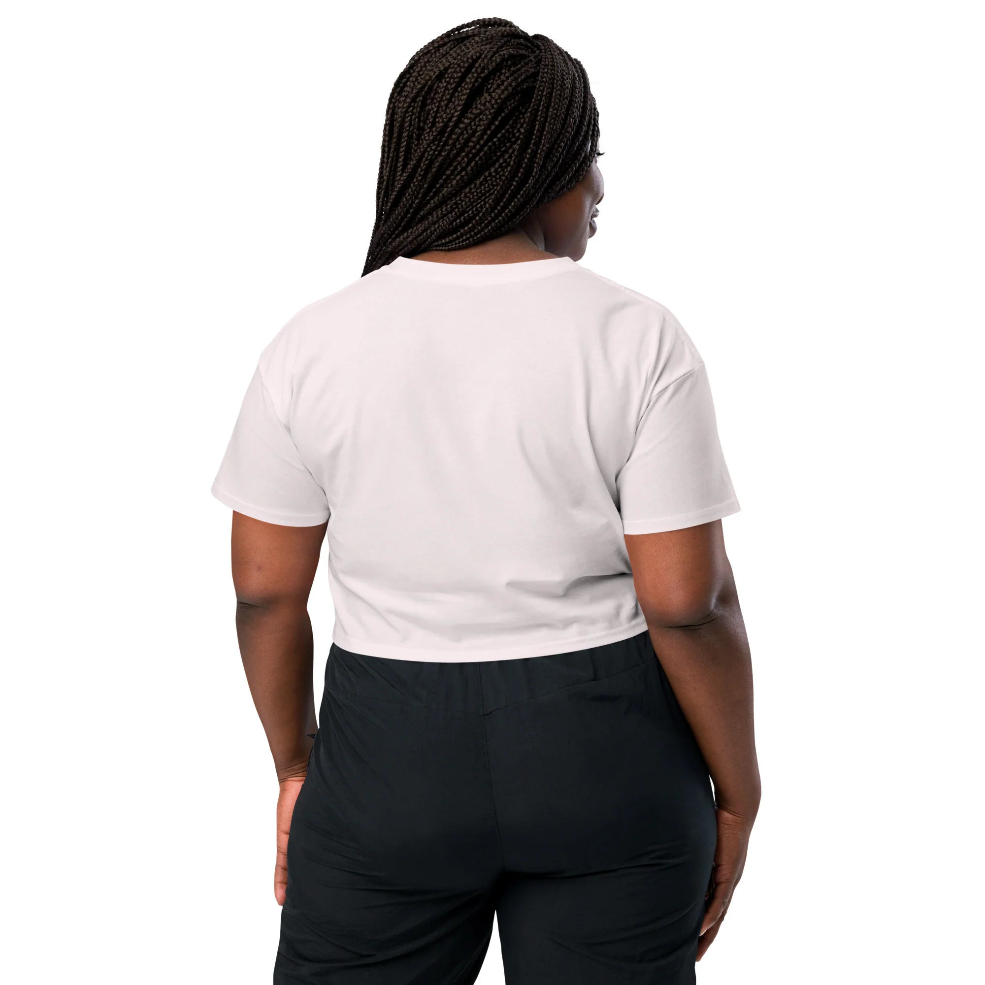 Death Metal Uterus, Relaxed Crop Top - Image 6