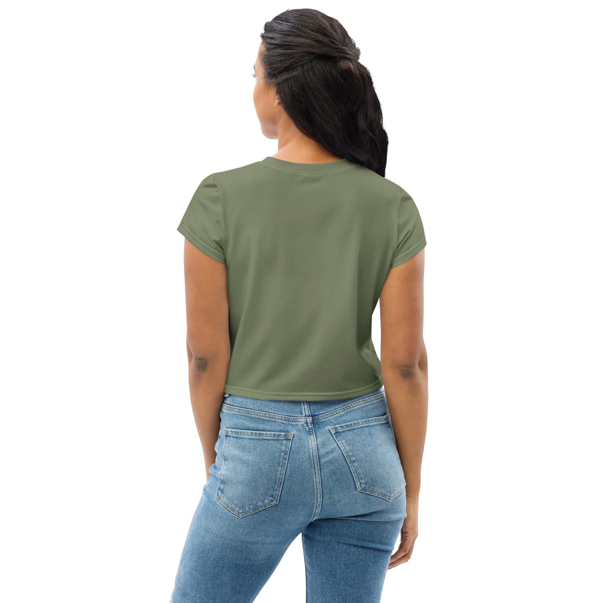 Death Metal Uterus, Sublimation Crop Top - Image 6