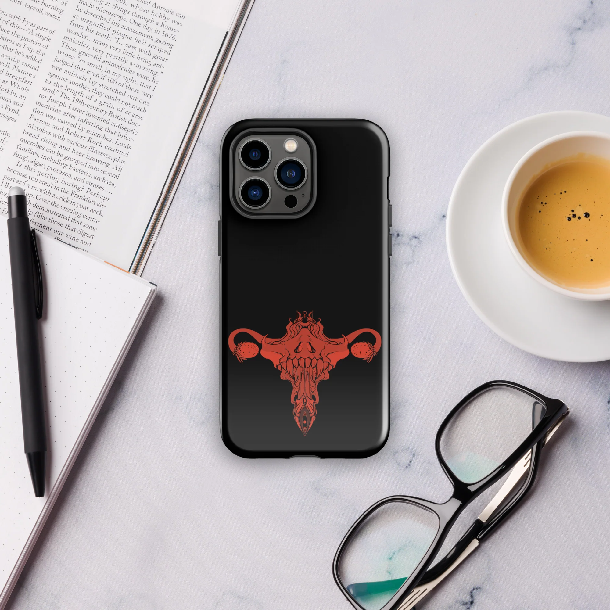 Death Metal Uterus, Tough Case for iPhone® - Image 4