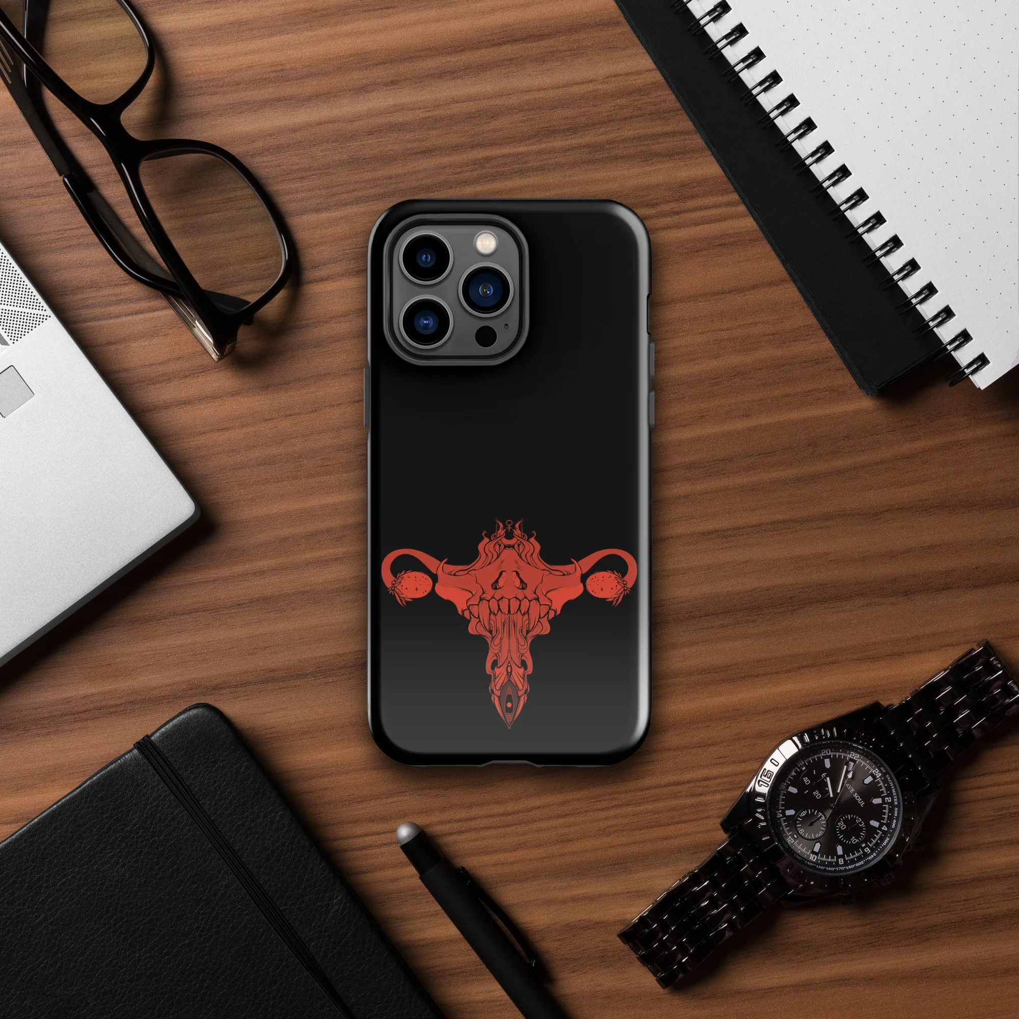 Death Metal Uterus, Tough Case for iPhone® - Image 5