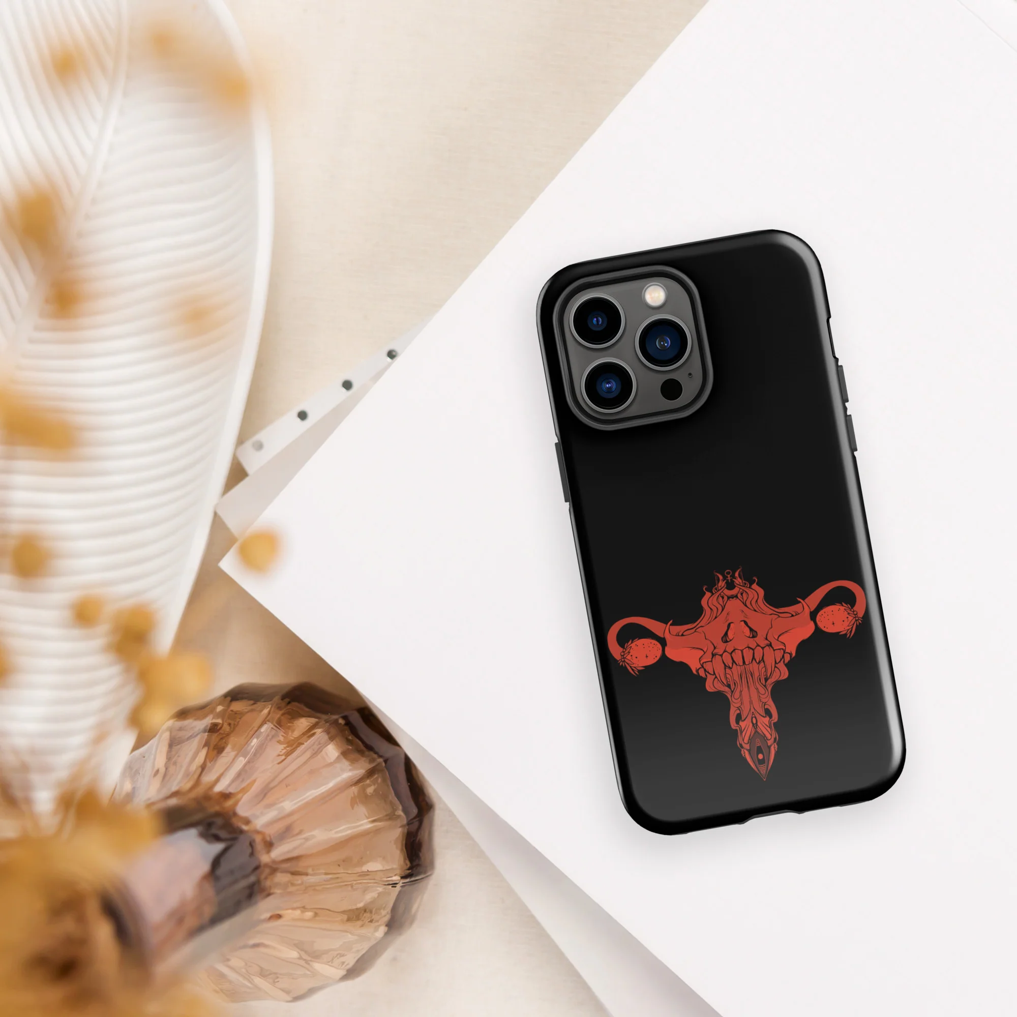Death Metal Uterus, Tough Case for iPhone® - Image 7