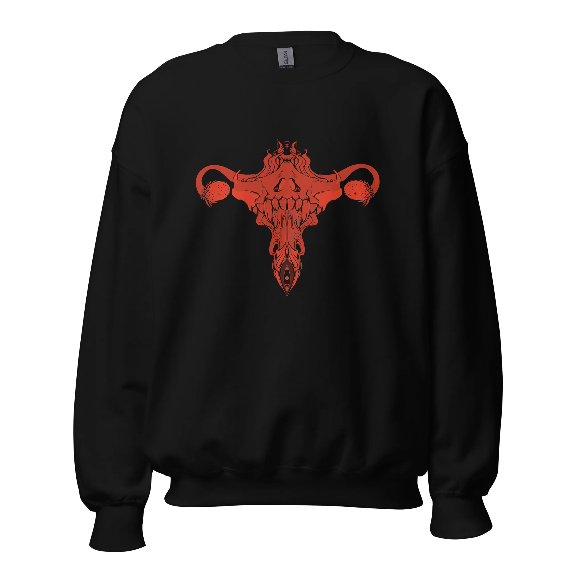 Death Metal Uterus, Unisex Sweatshirt