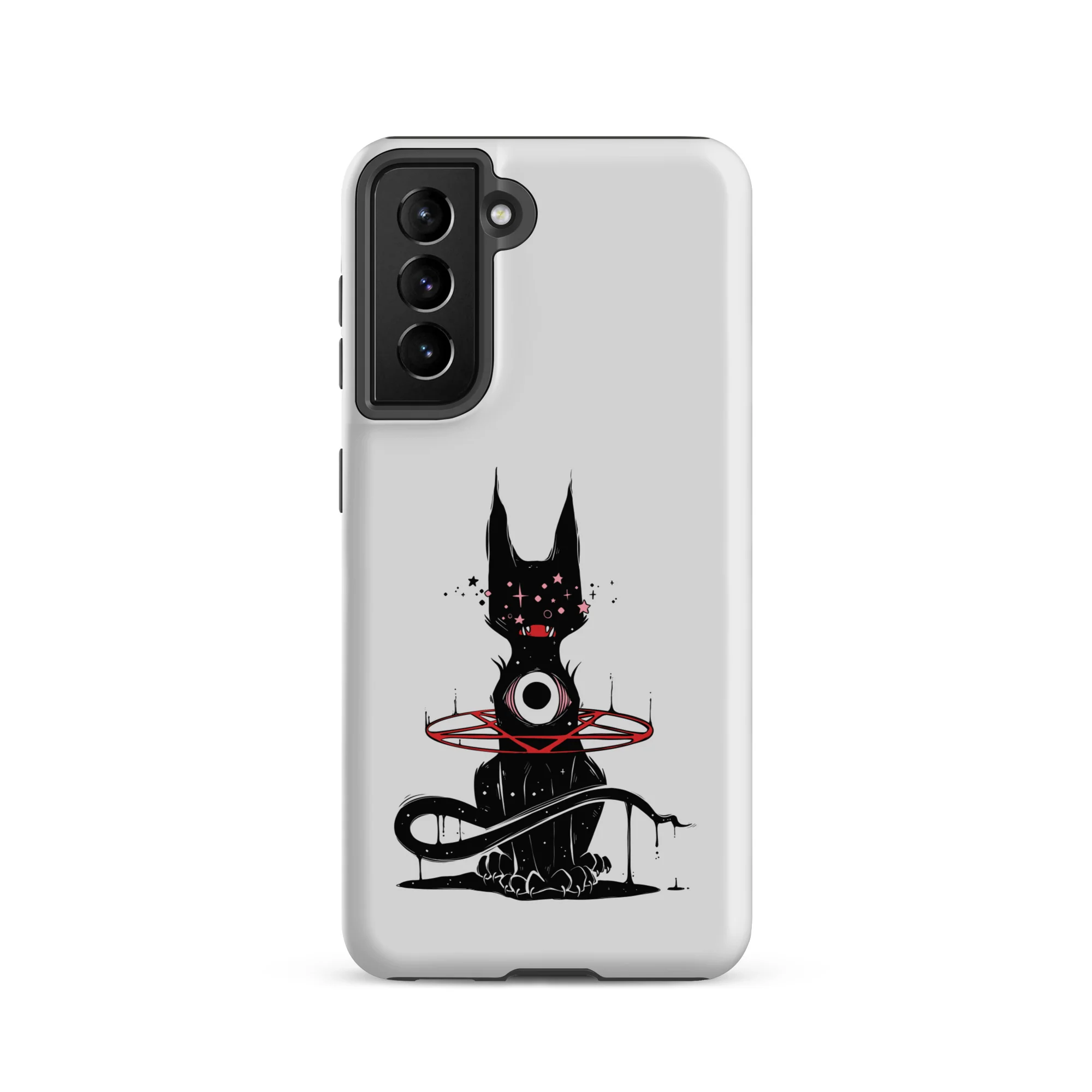 Demon Cat, Tough case for Samsung® - Image 10