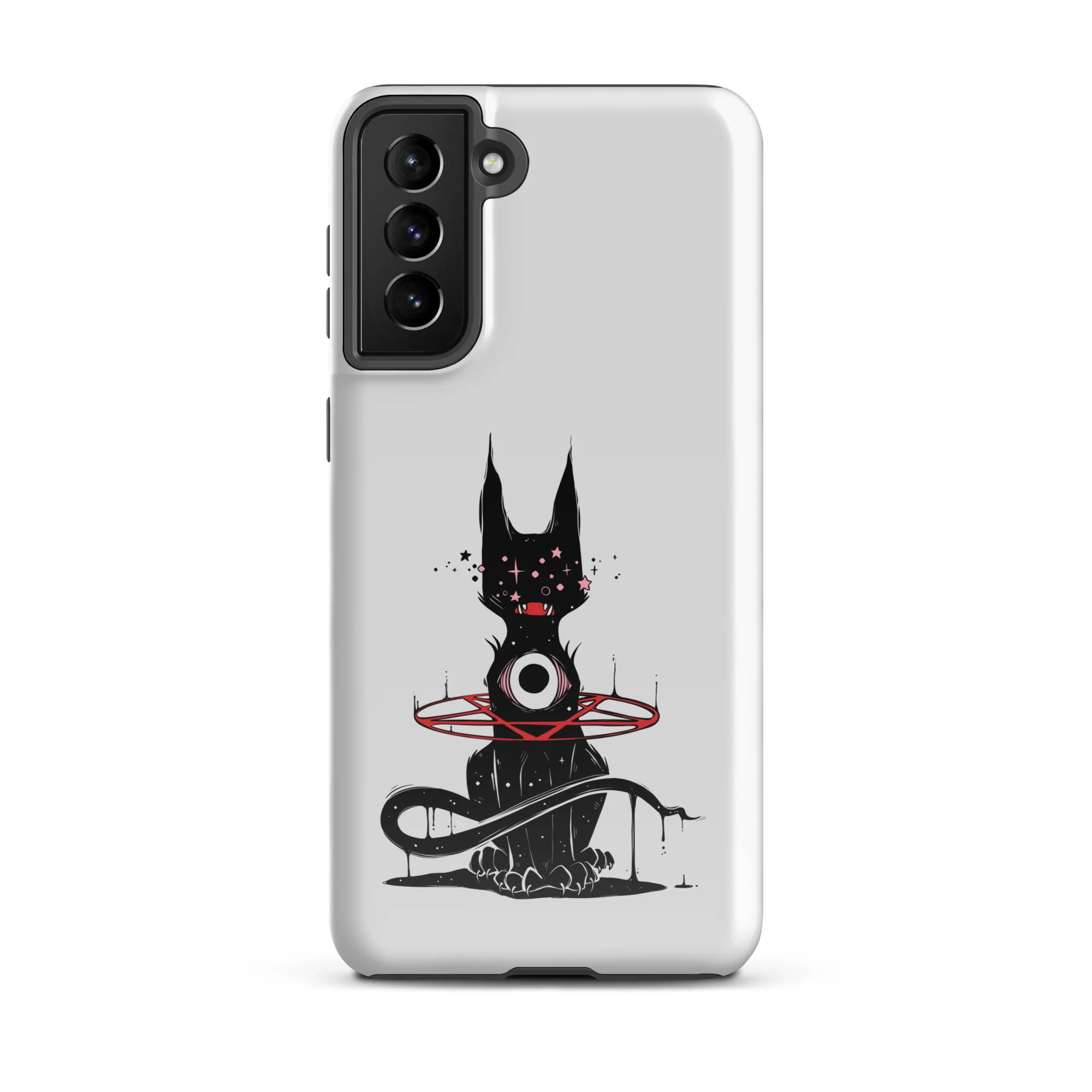 Demon Cat, Tough case for Samsung® - Image 11