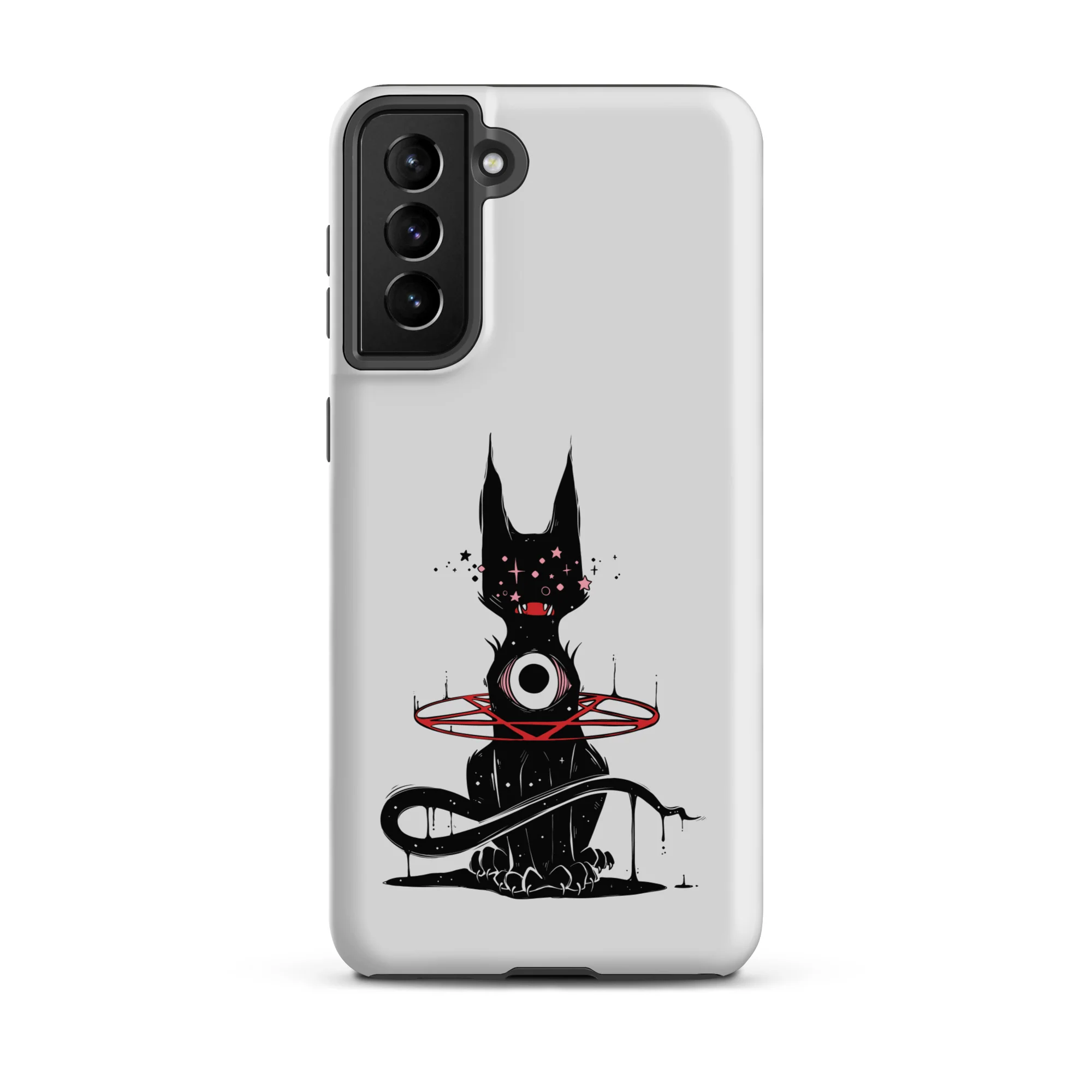 Demon Cat, Tough case for Samsung® - Image 12