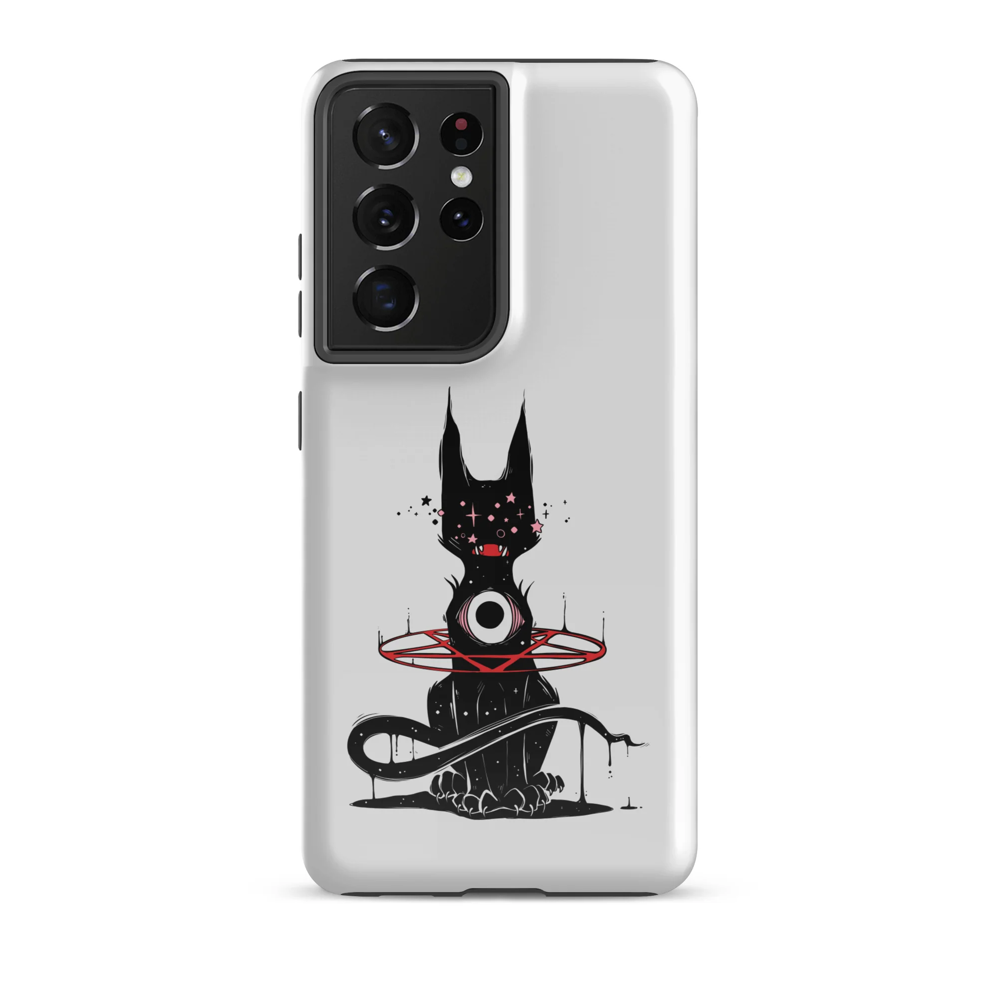 Demon Cat, Tough case for Samsung® - Image 13