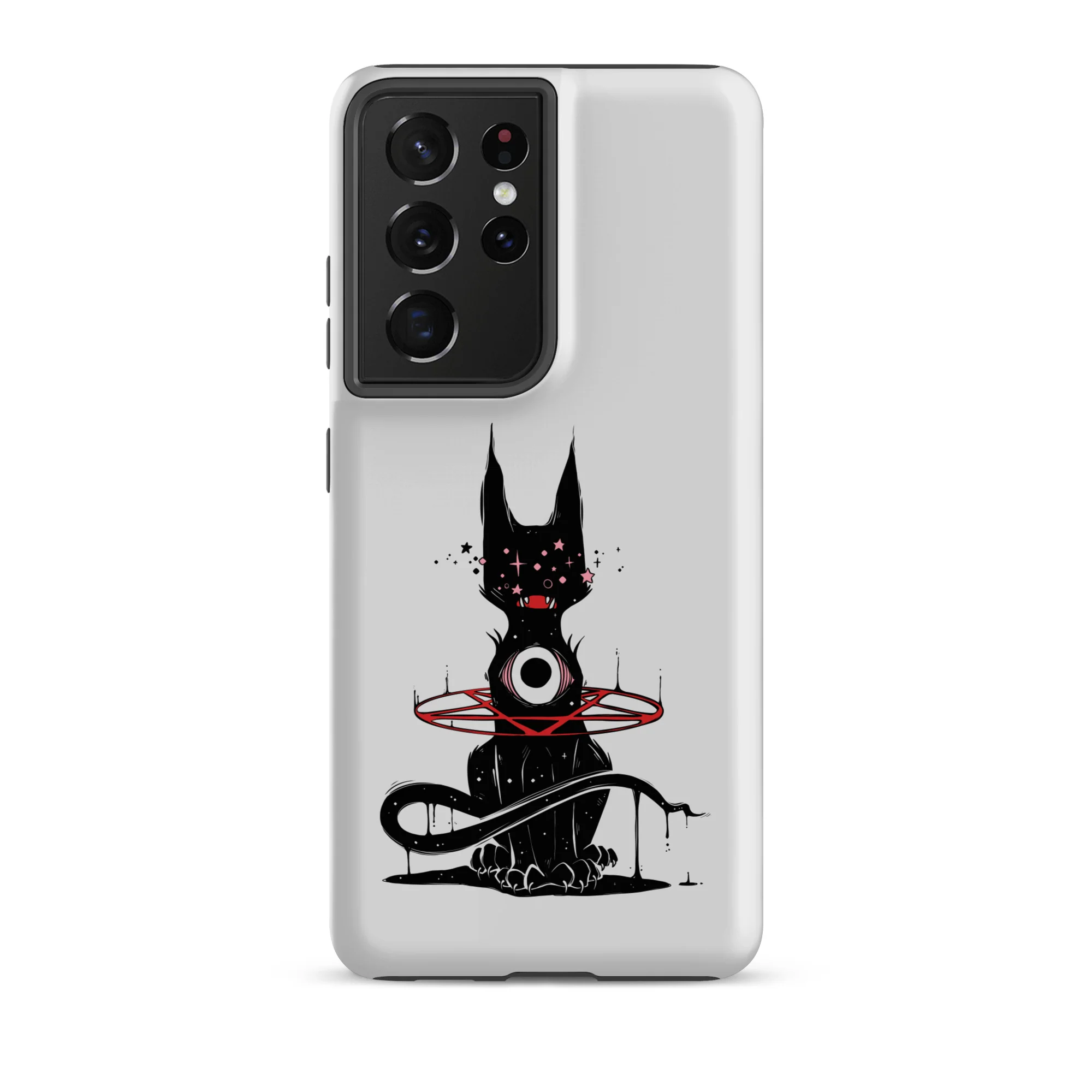 Demon Cat, Tough case for Samsung® - Image 14
