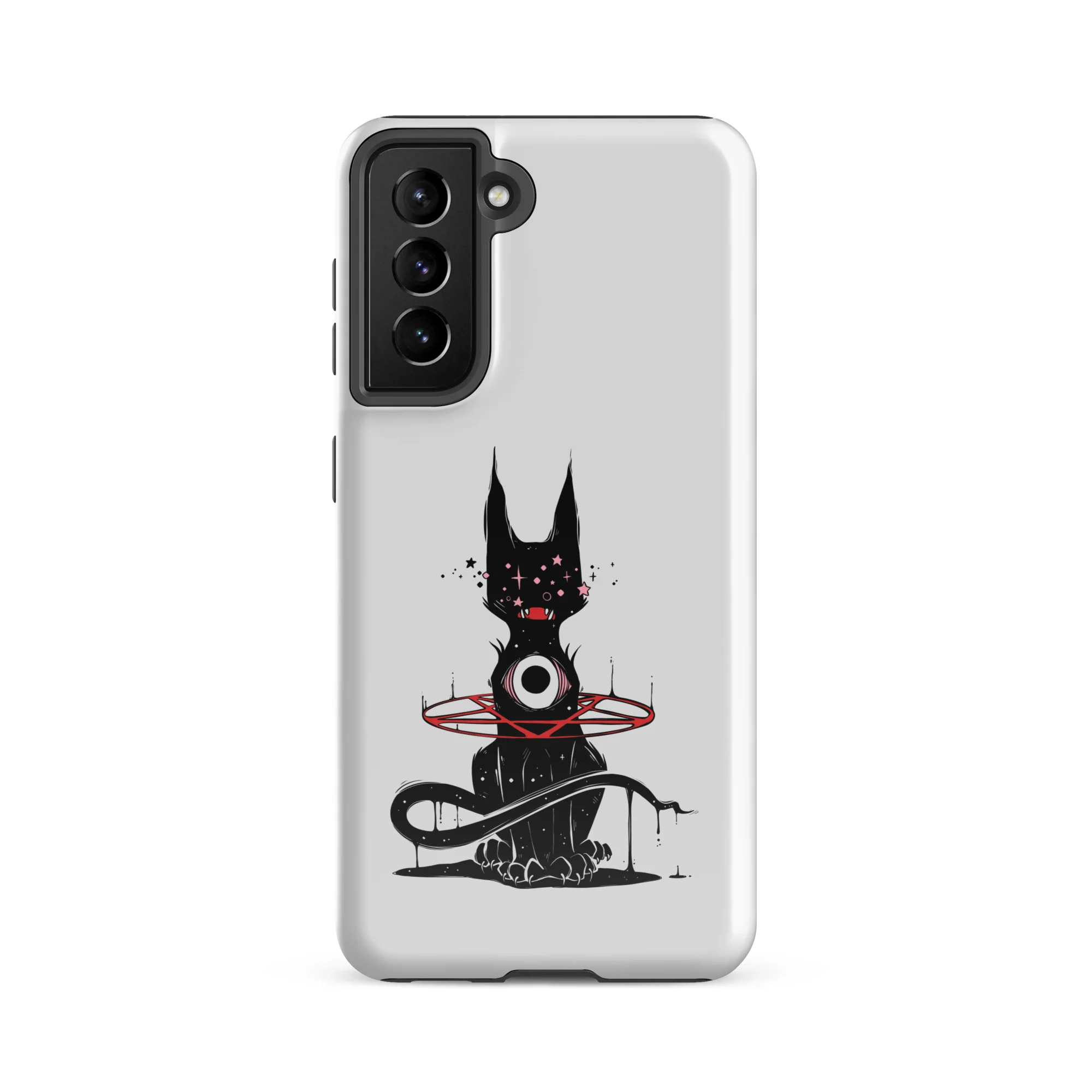 Demon Cat, Tough case for Samsung® - Image 15