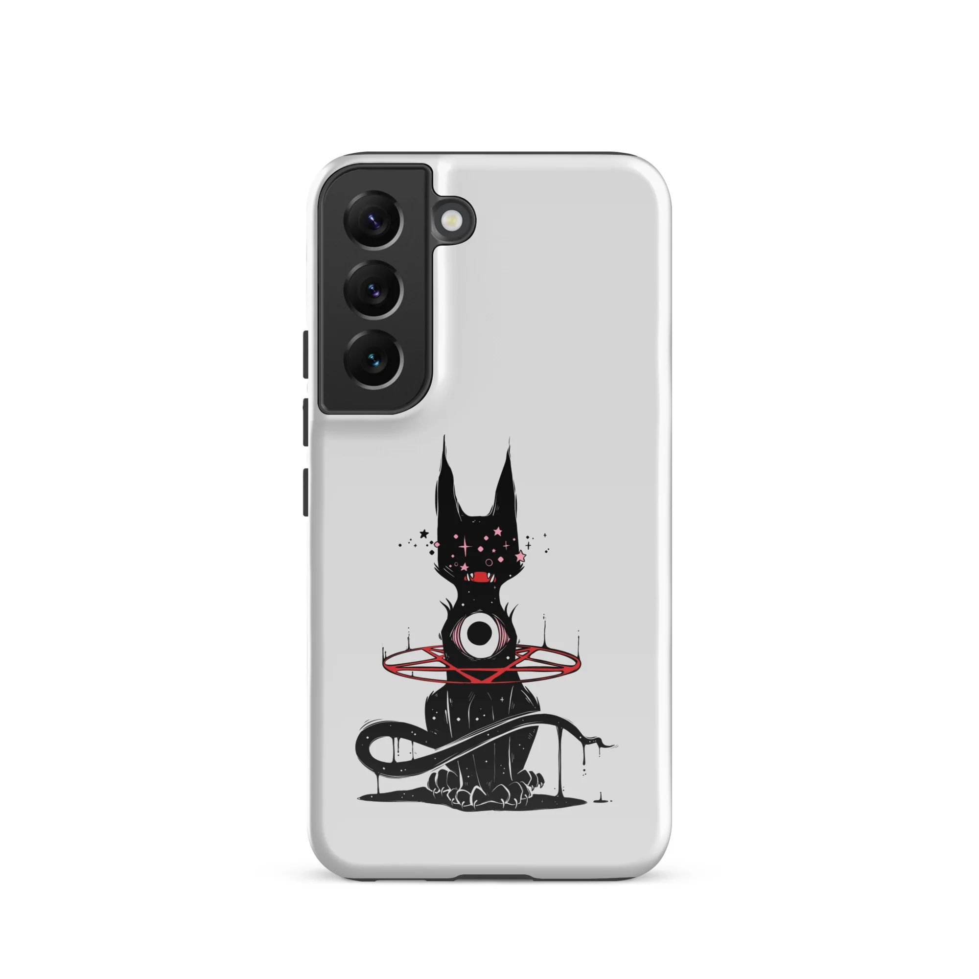 Demon Cat, Tough case for Samsung® - Image 17