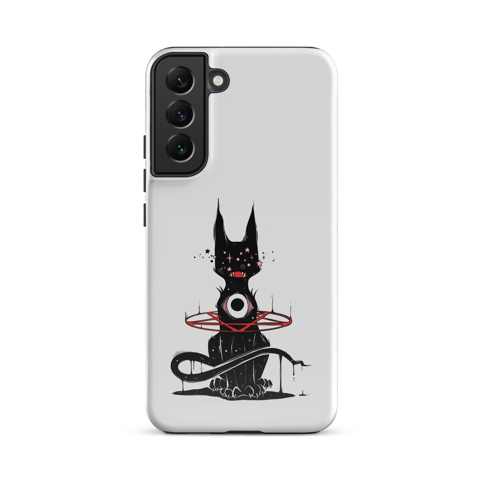Demon Cat, Tough case for Samsung® - Image 19