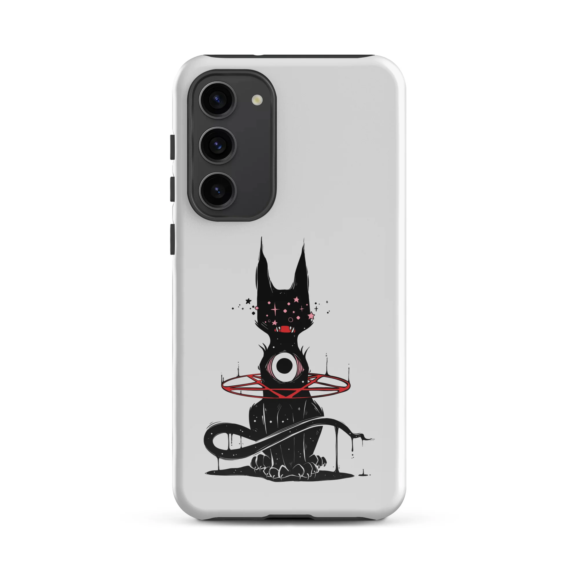 Demon Cat, Tough case for Samsung® - Image 25