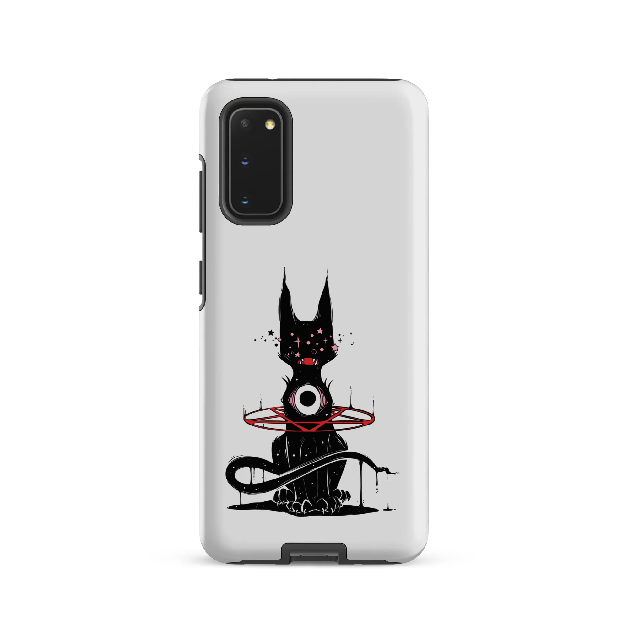 Demon Cat, Tough case for Samsung® - Image 3
