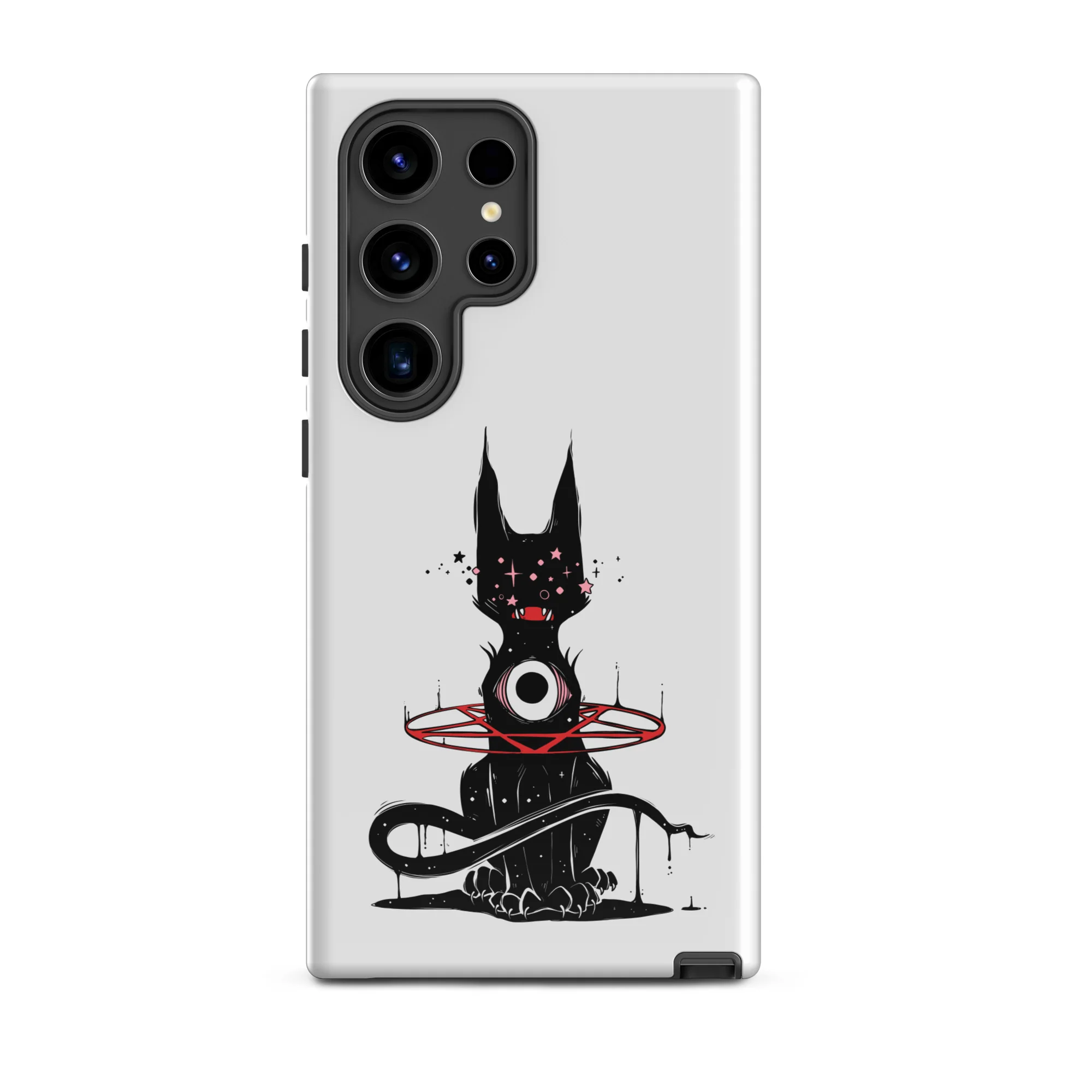 Demon Cat, Tough case for Samsung® - Image 33