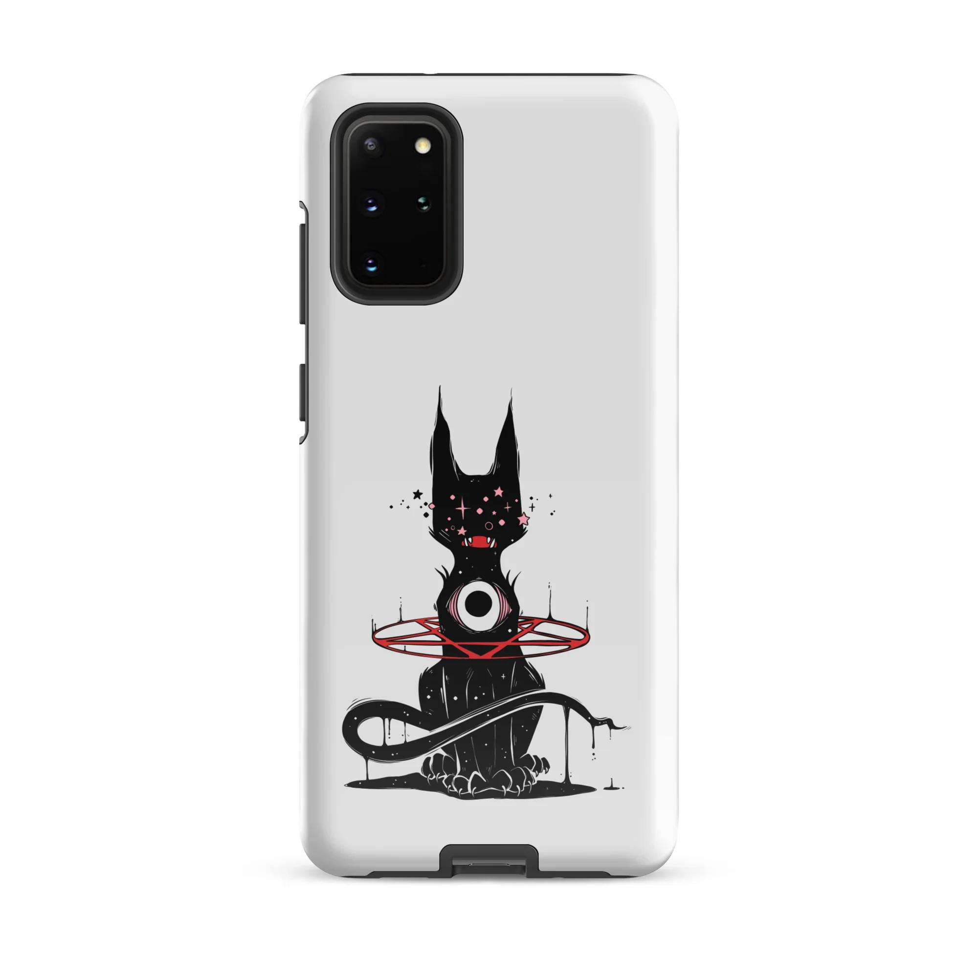 Demon Cat, Tough case for Samsung® - Image 5