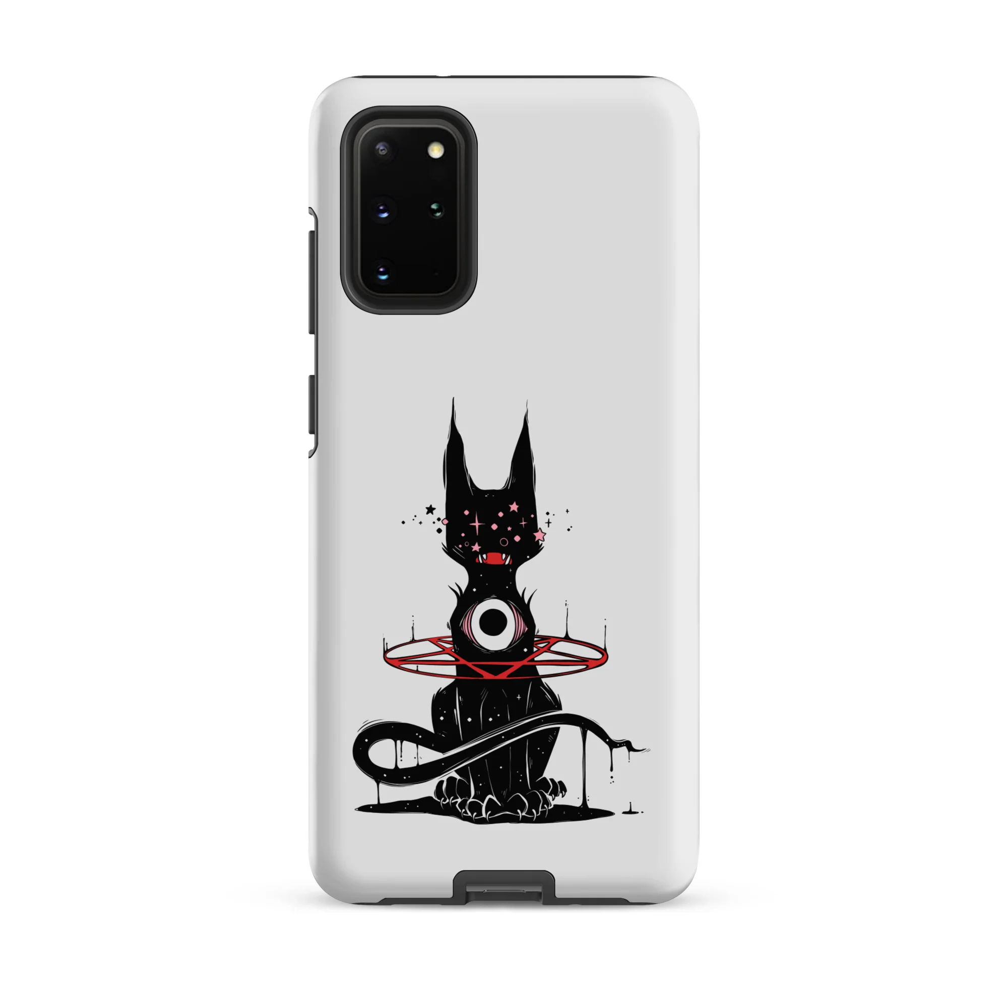 Demon Cat, Tough case for Samsung® - Image 6