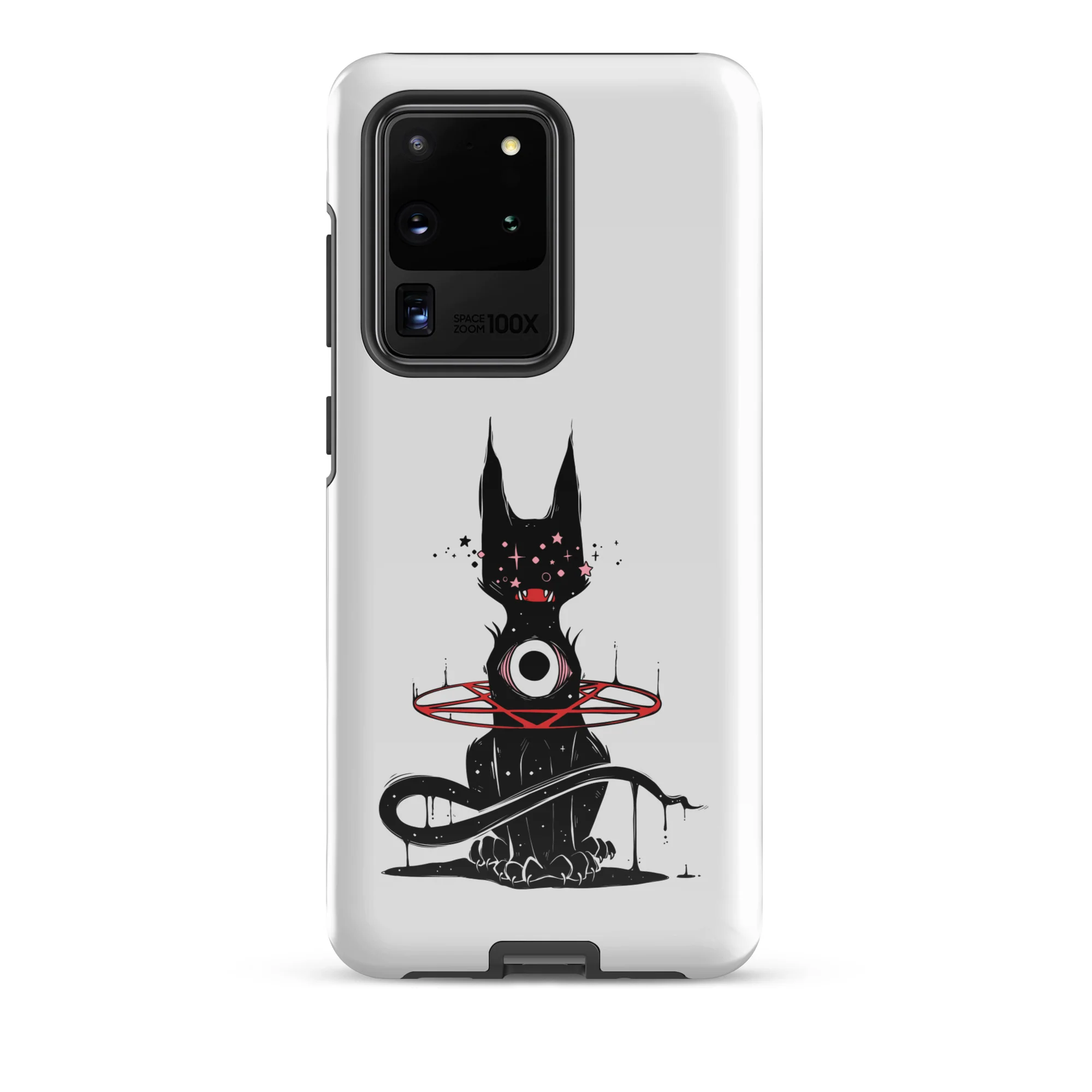 Demon Cat, Tough case for Samsung® - Image 7